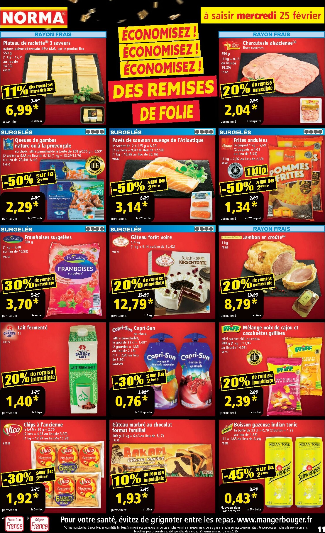 norma - Catalogue NORMA valable du 25/02/2026 au 03/03/2026 - page: 11