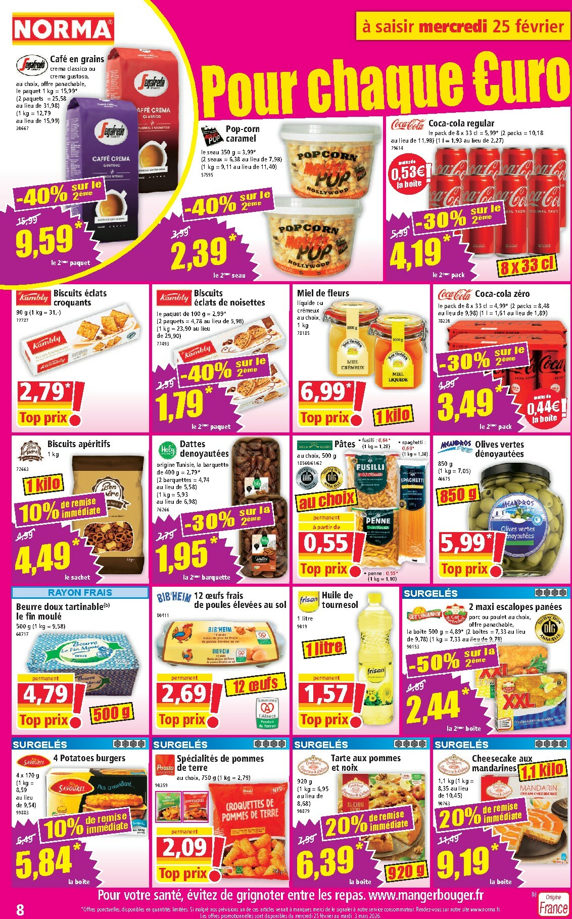 norma - Catalogue NORMA valable du 25/02/2026 au 03/03/2026 - page: 8