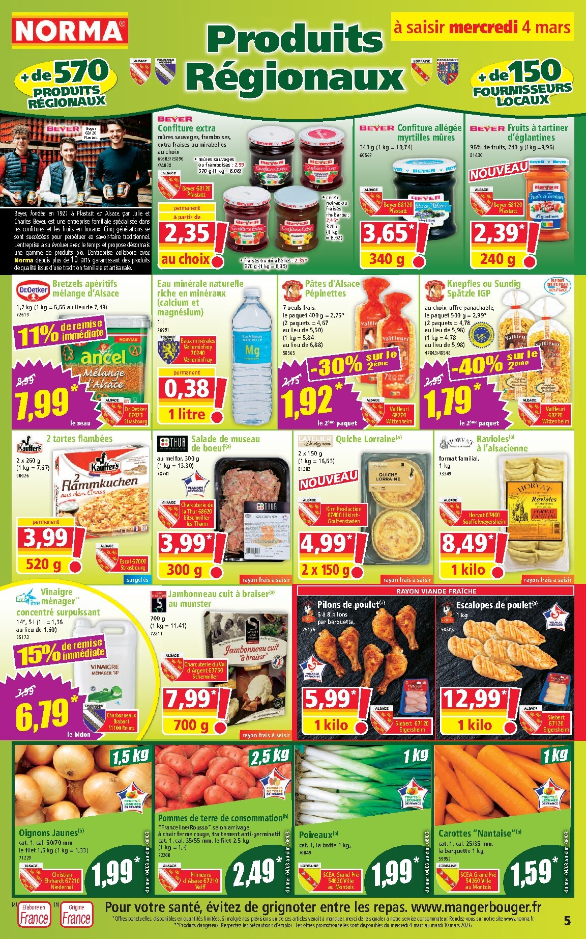 norma - Catalogue NORMA valable du 04/03/2026 au 10/03/2026 - page: 5