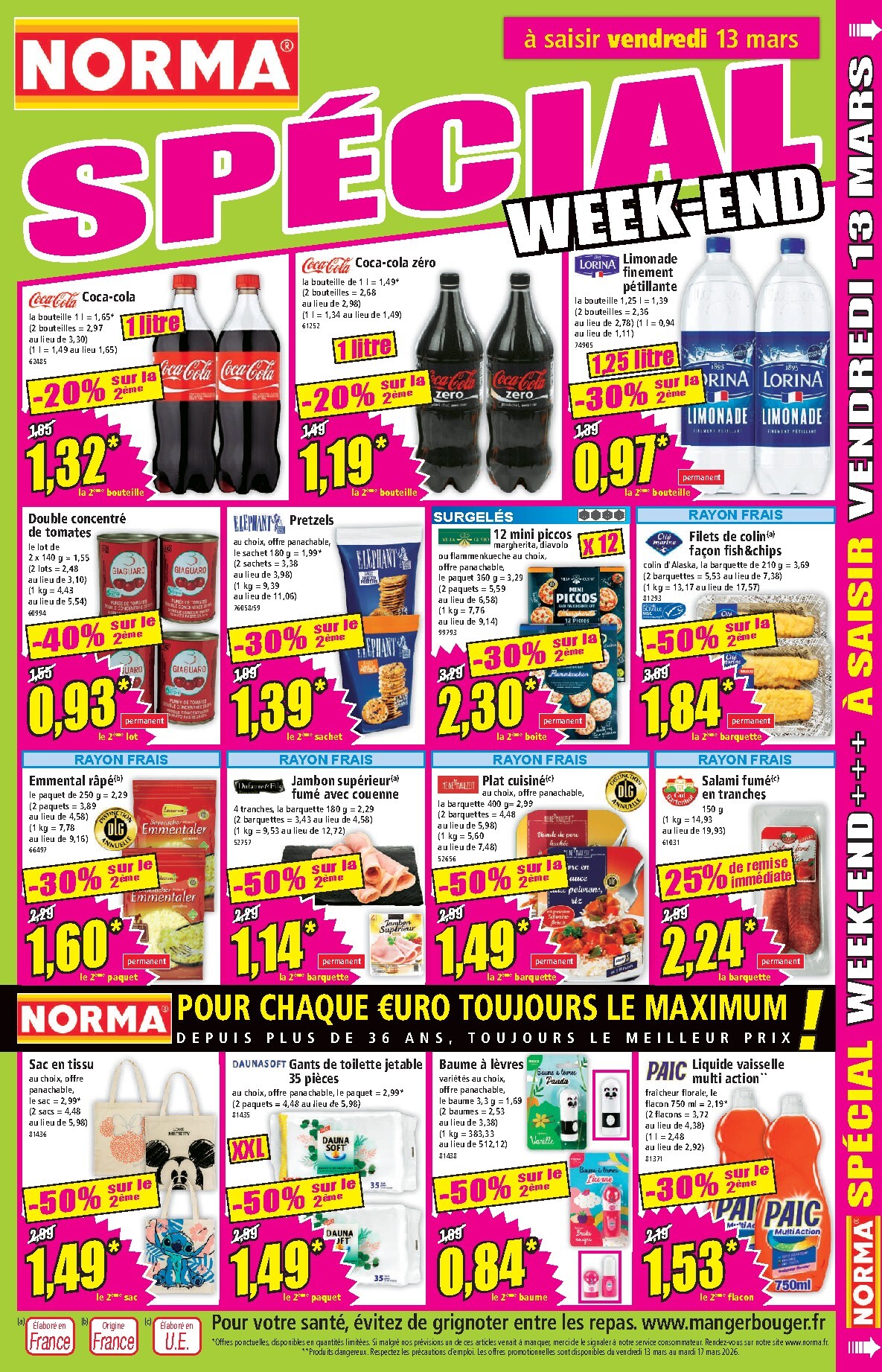 norma - Catalogue NORMA valable du 11/03/2026 au 17/03/2026 - page: 13