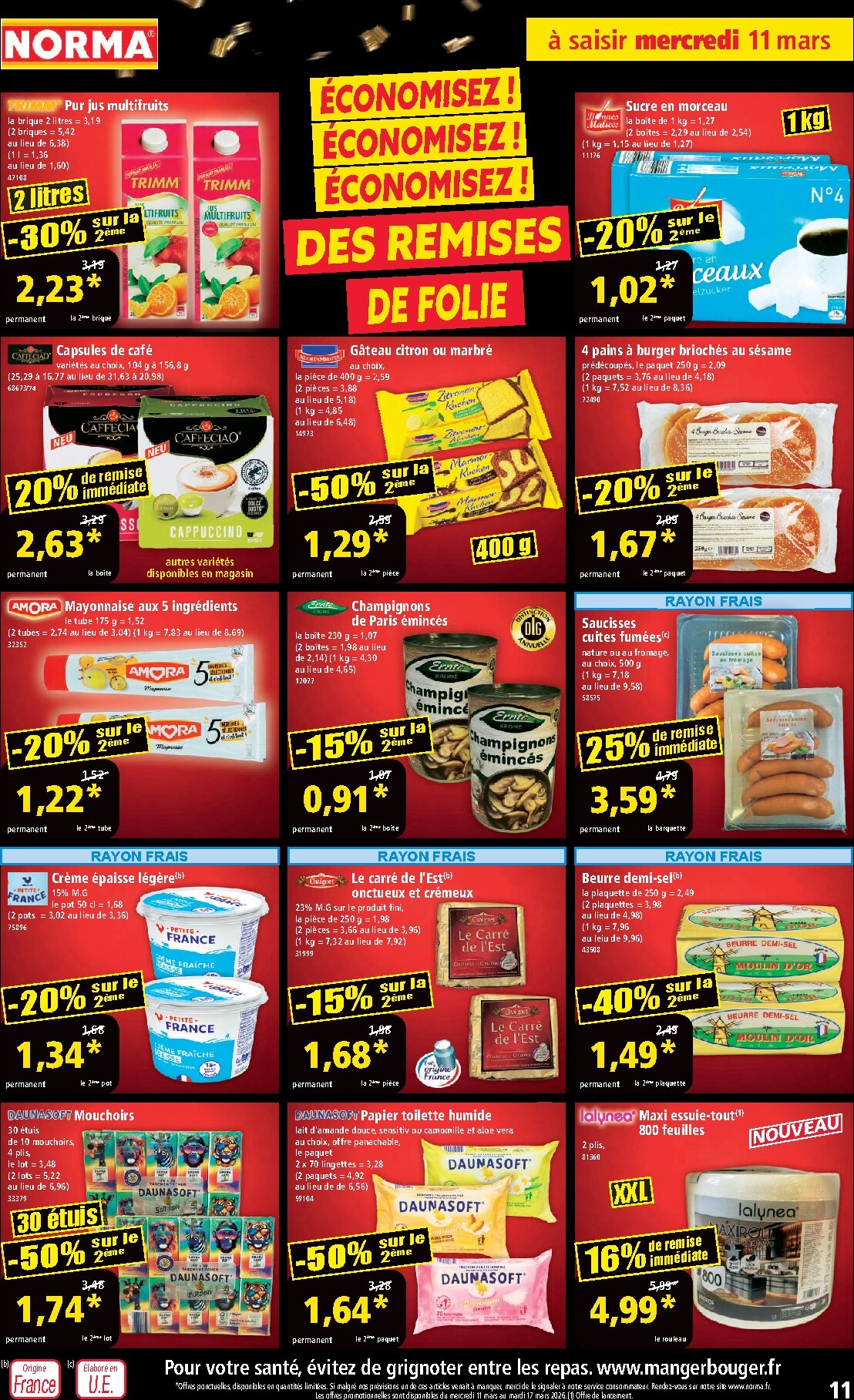 norma - Catalogue NORMA valable du 11/03/2026 au 17/03/2026 - page: 11