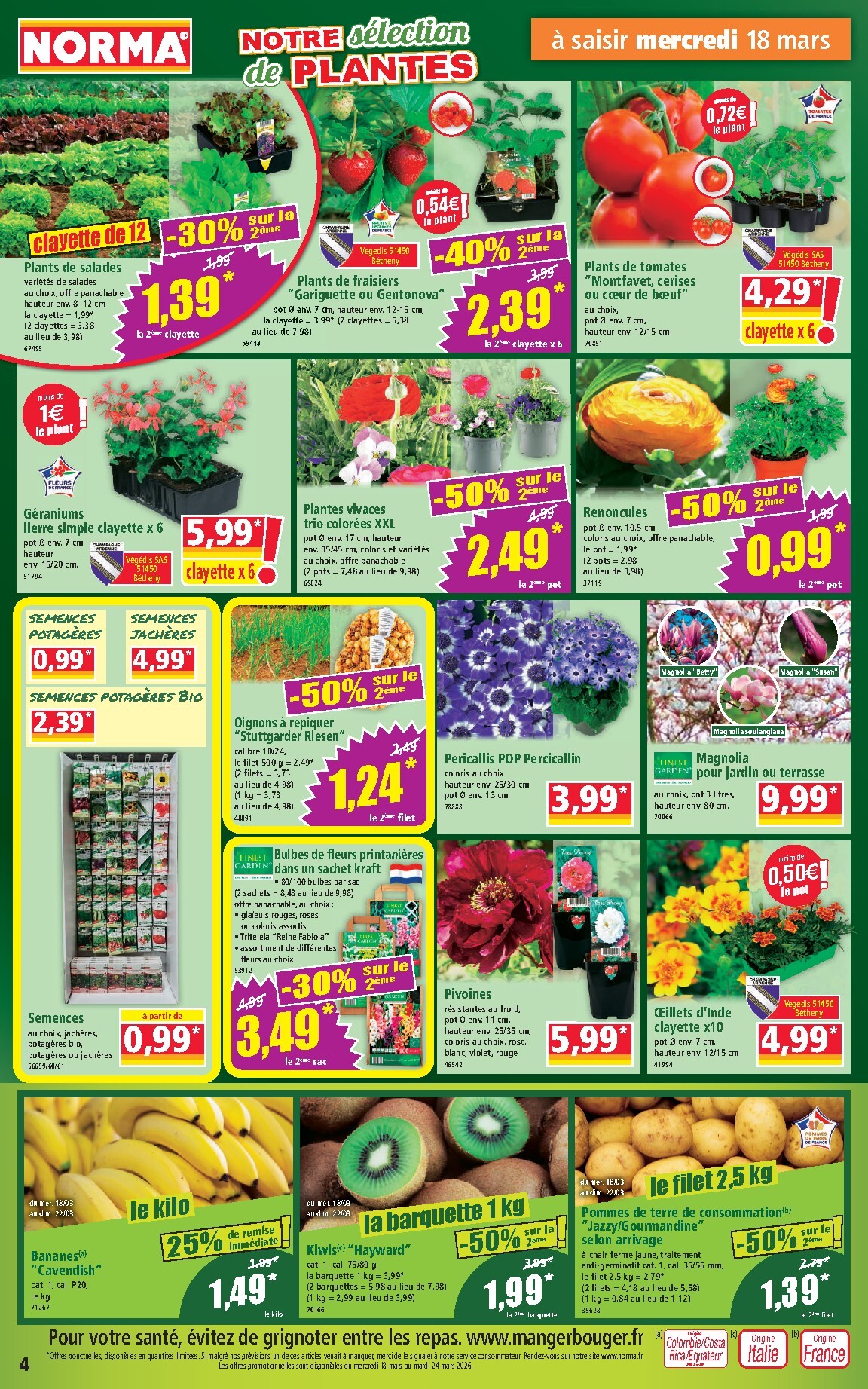 norma - Catalogue NORMA valable du 18/03/2026 au 24/03/2026 - page: 4