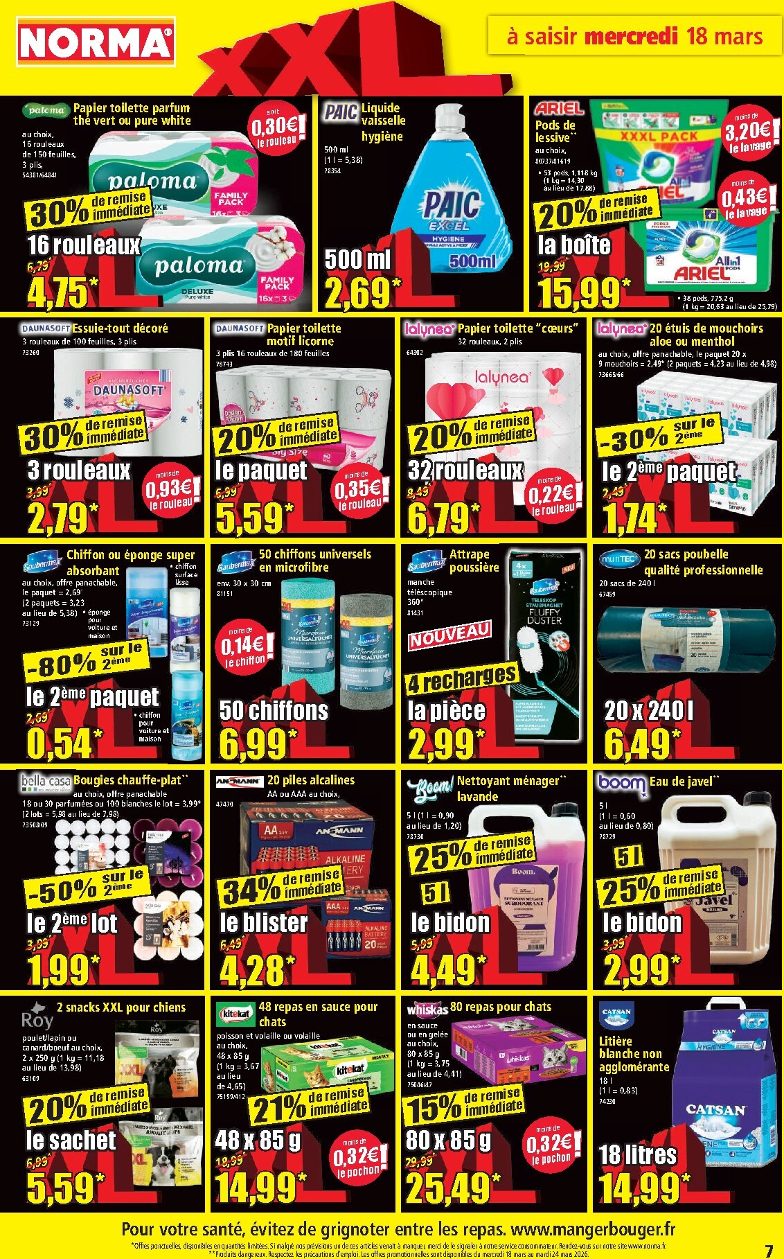 norma - Catalogue NORMA valable du 18/03/2026 au 24/03/2026 - page: 7