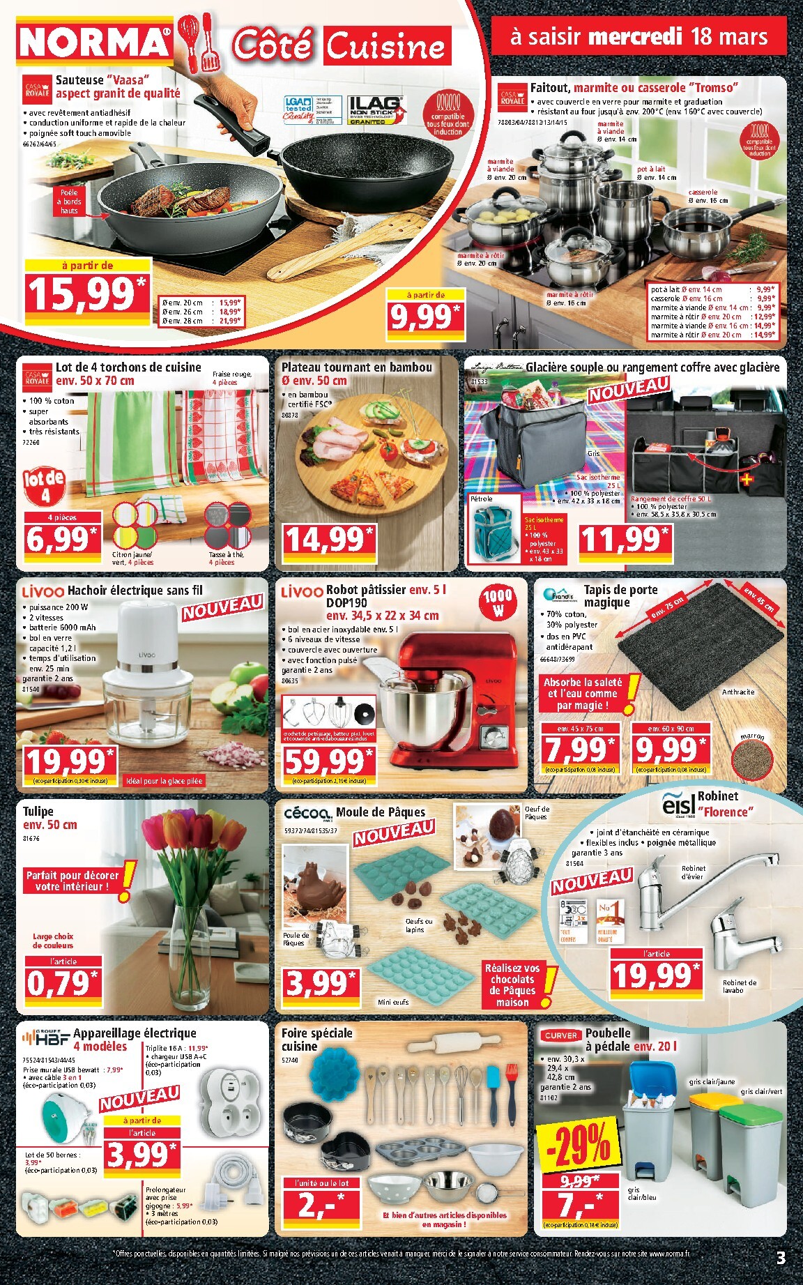 norma - Catalogue NORMA valable du 18/03/2026 au 24/03/2026 - page: 3