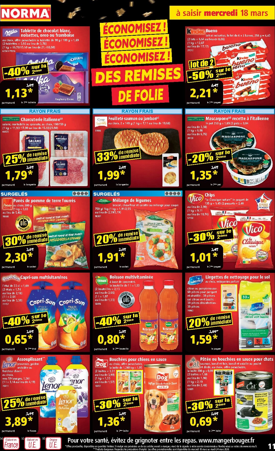 norma - Catalogue NORMA valable du 18/03/2026 au 24/03/2026 - page: 11