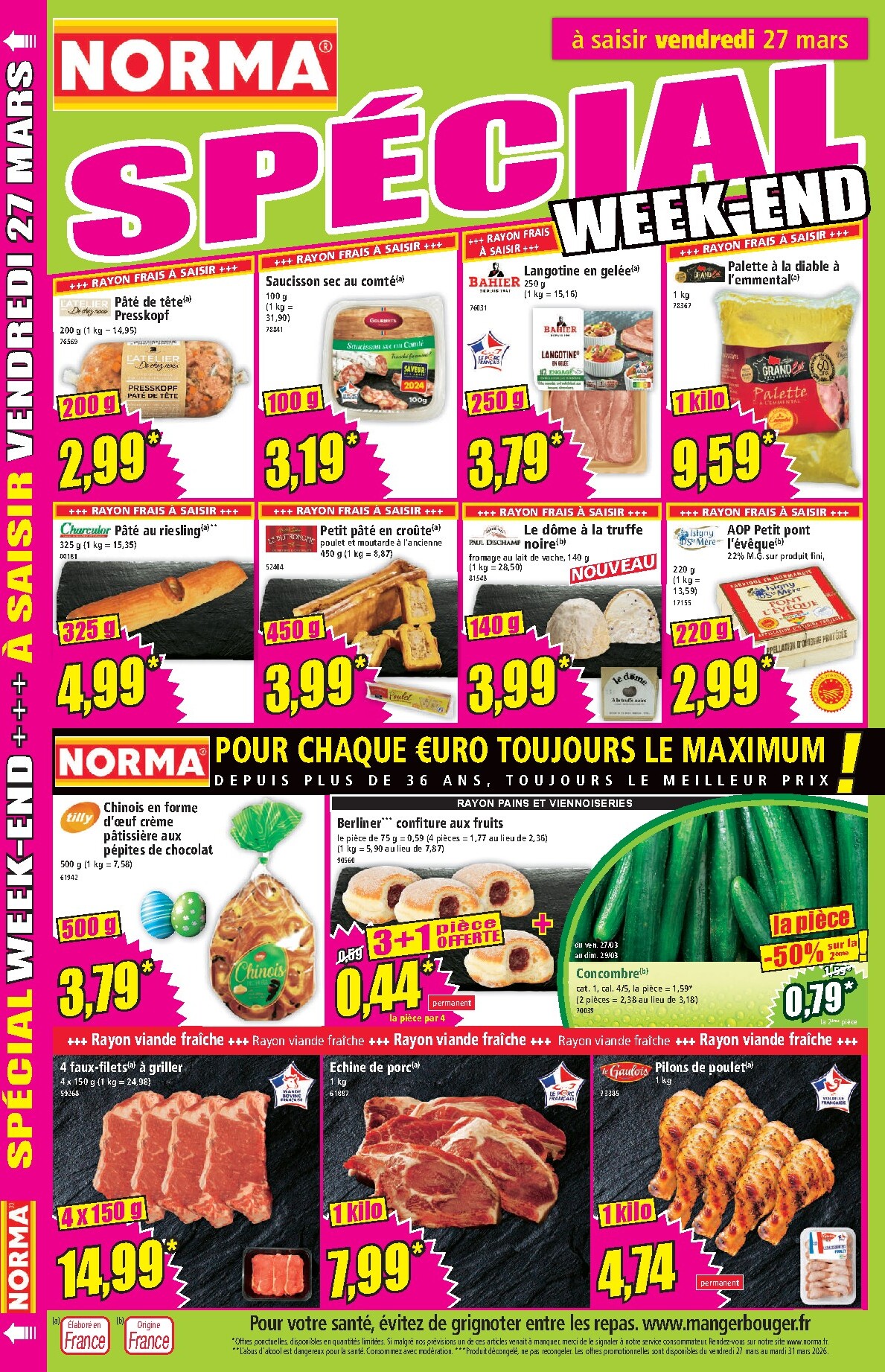 norma - Catalogue NORMA valable du 25/03/2026 au 31/03/2026 - page: 14