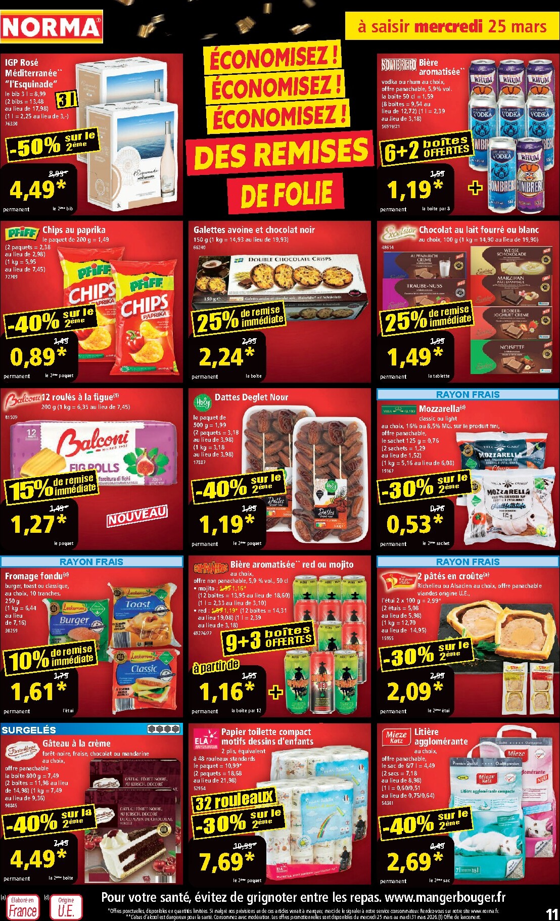 norma - Catalogue NORMA valable du 25/03/2026 au 31/03/2026 - page: 11