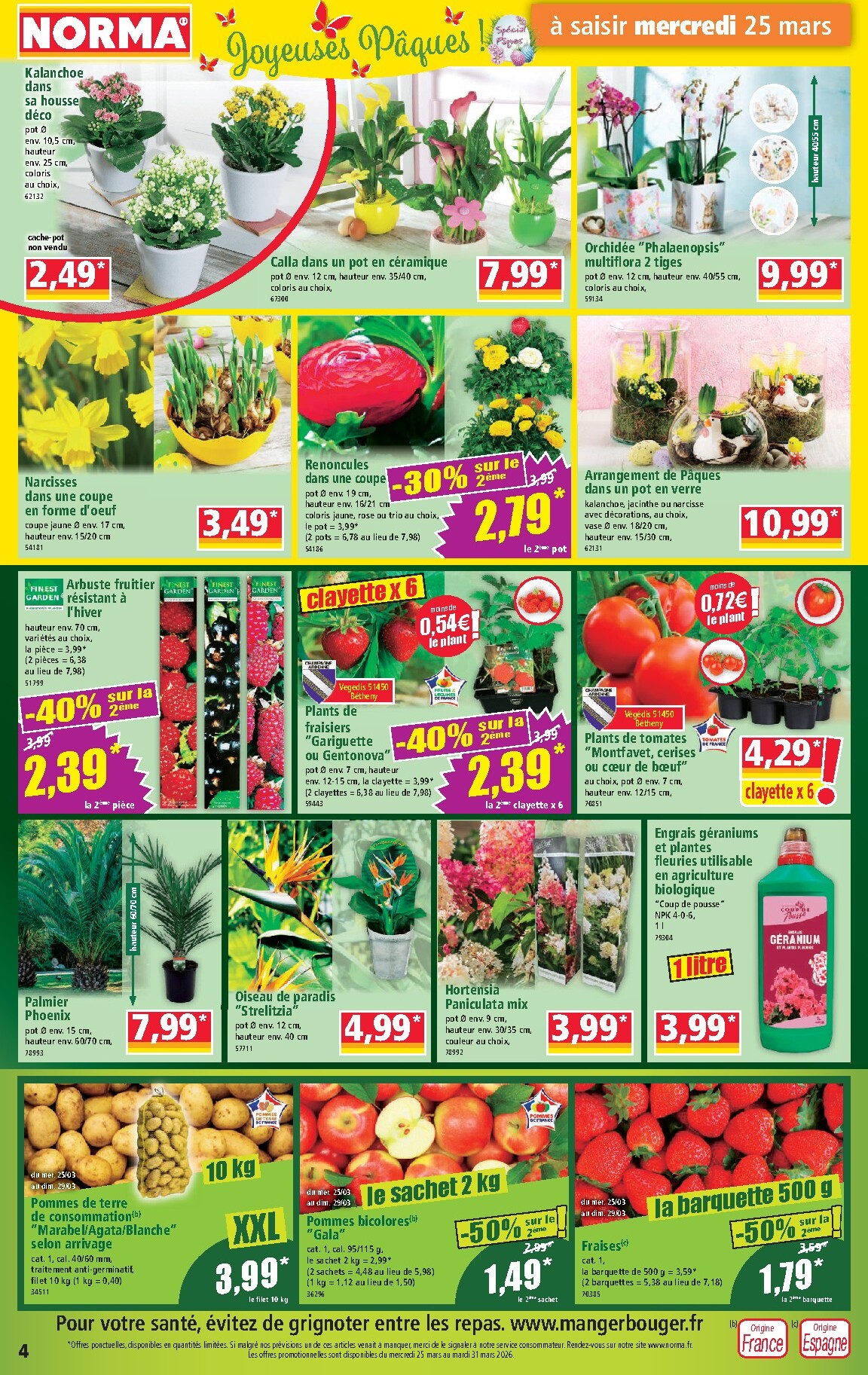 norma - Catalogue NORMA valable du 25/03/2026 au 31/03/2026 - page: 4