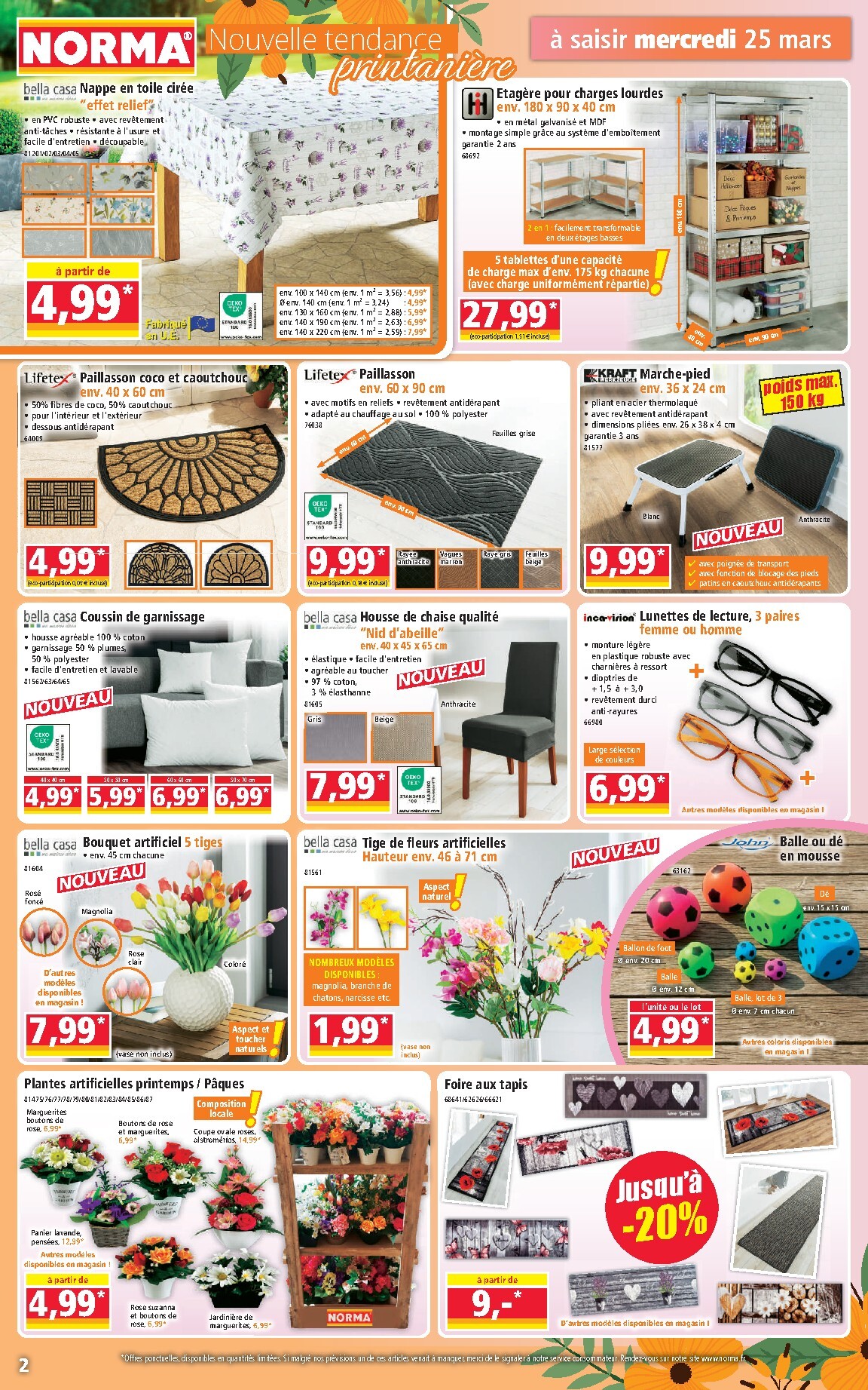 norma - Catalogue NORMA valable du 25/03/2026 au 31/03/2026 - page: 2