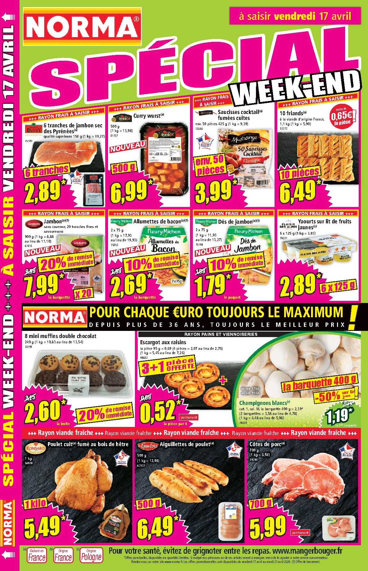 norma - Flyer NORMA pour la semaine prochaine du du mercredi 15/04/2026 au du mardi 21/04/2026 - page: 14