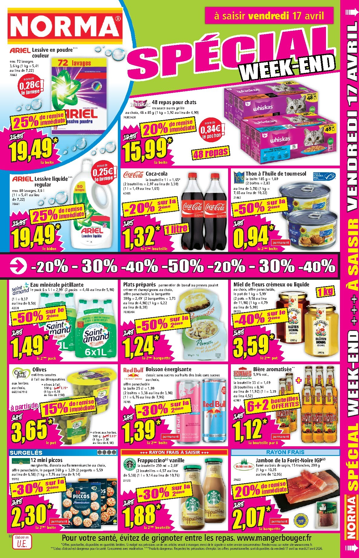 norma - Flyer NORMA pour la semaine prochaine du du mercredi 15/04/2026 au du mardi 21/04/2026 - page: 13
