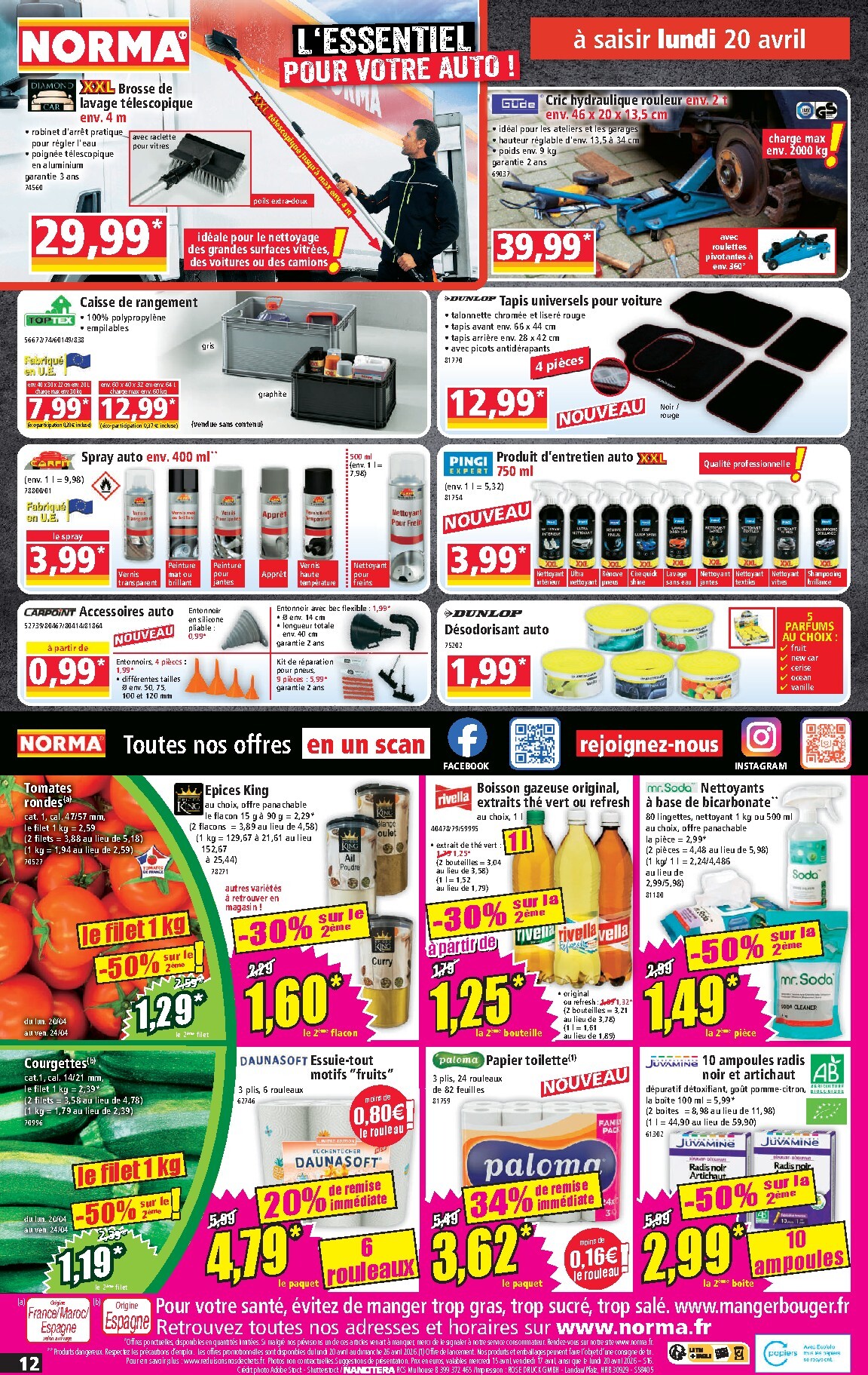 norma - Flyer NORMA pour la semaine prochaine du du mercredi 15/04/2026 au du mardi 21/04/2026 - page: 12
