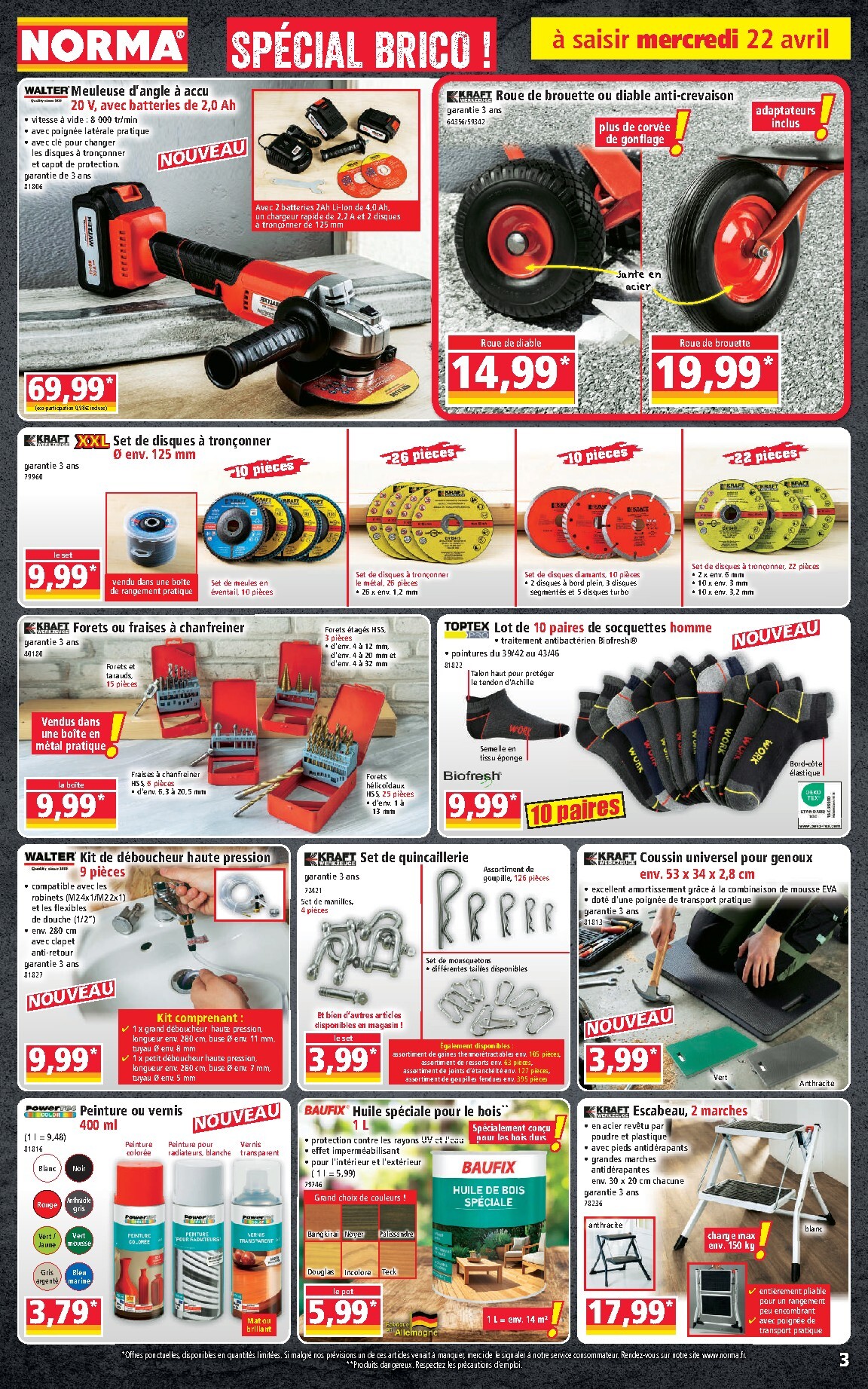 norma - Flyer NORMA pour la semaine prochaine du du mercredi 22/04/2026 au du mardi 28/04/2026 - page: 3