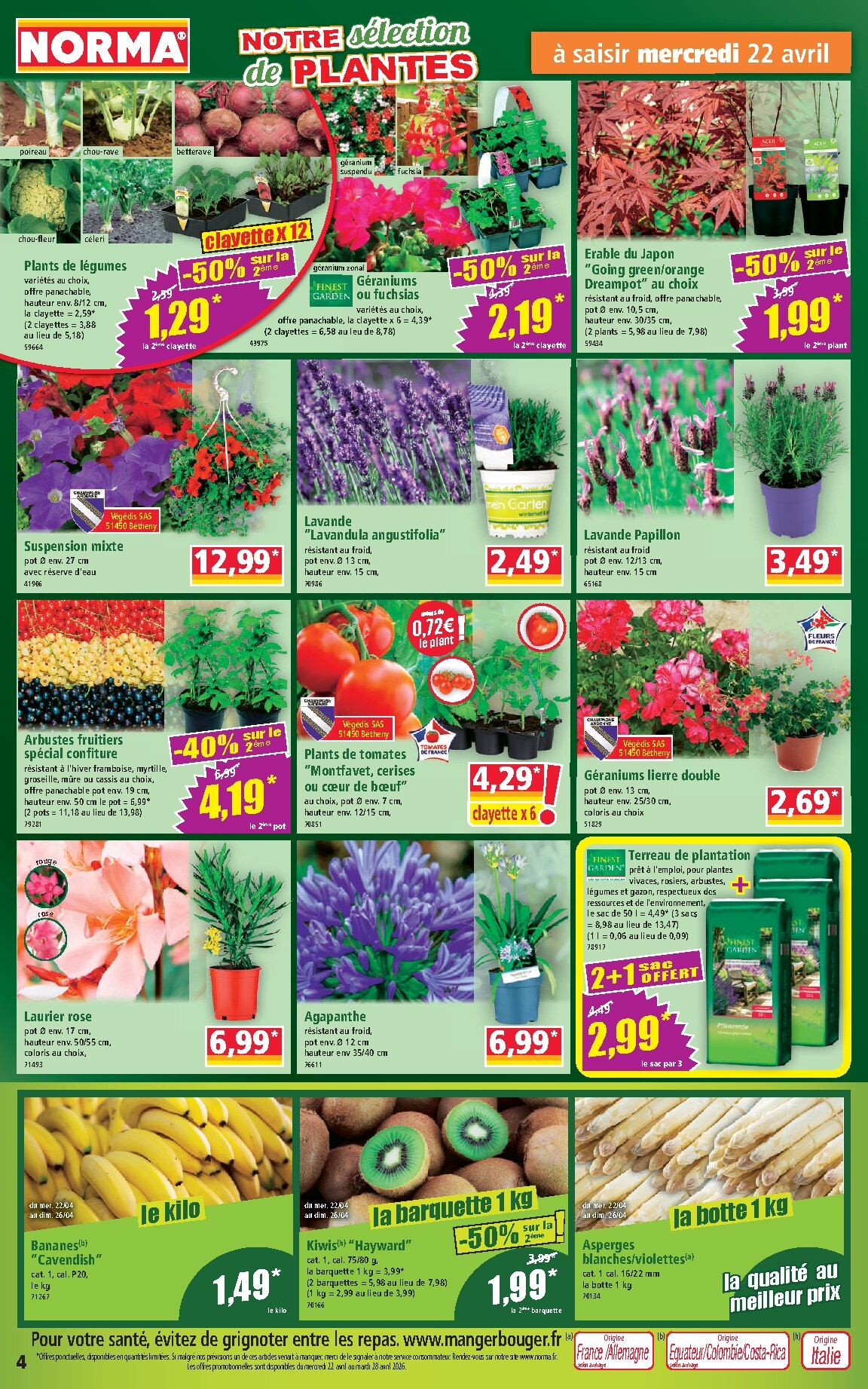 norma - Flyer NORMA pour la semaine prochaine du du mercredi 22/04/2026 au du mardi 28/04/2026 - page: 4