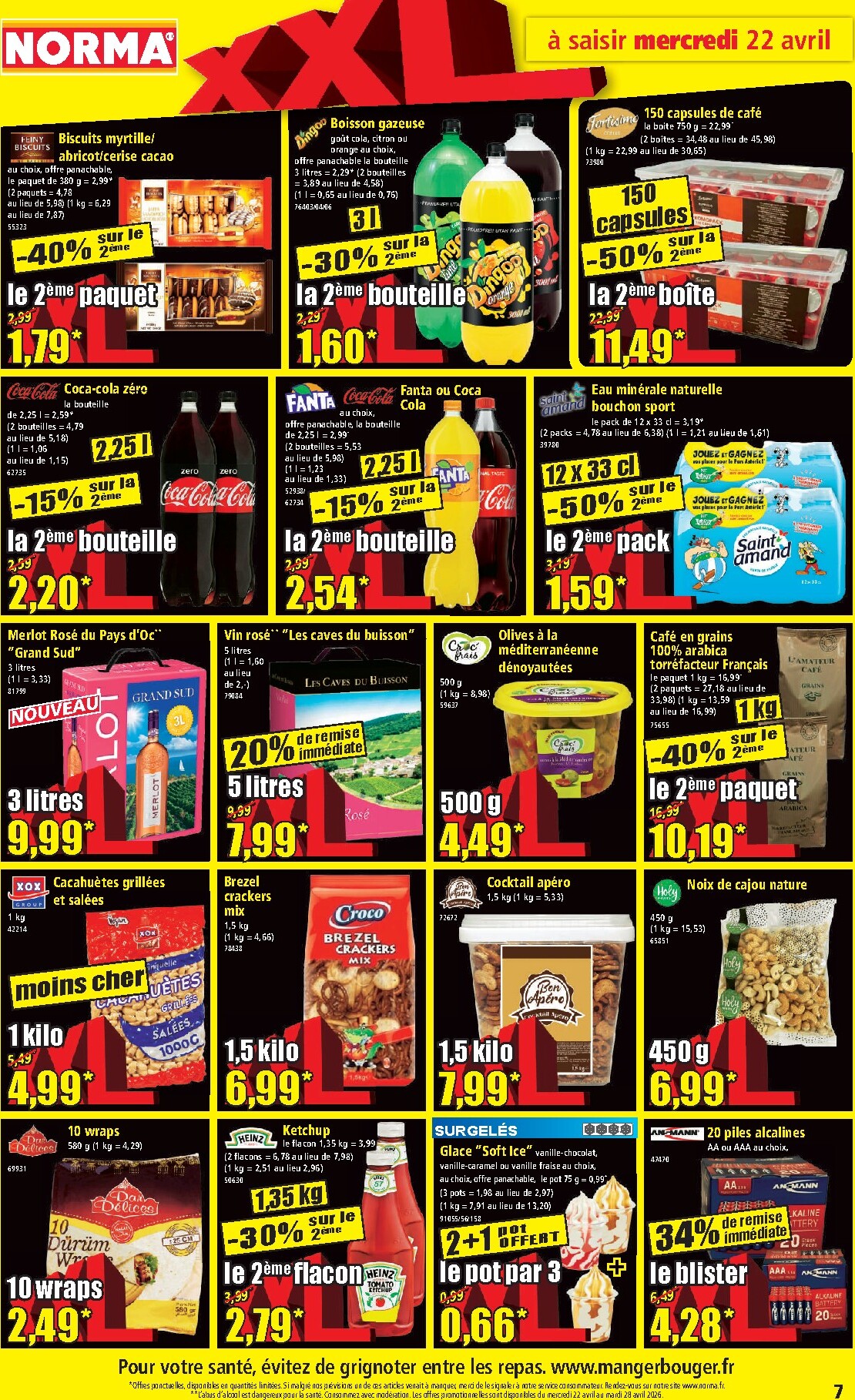 norma - Flyer NORMA pour la semaine prochaine du du mercredi 22/04/2026 au du mardi 28/04/2026 - page: 7