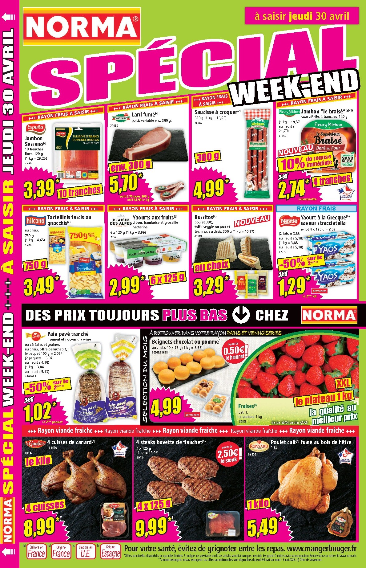 norma - Flyer NORMA pour la semaine prochaine du du mercredi 29/04/2026 au du mardi 05/05/2026 - page: 14