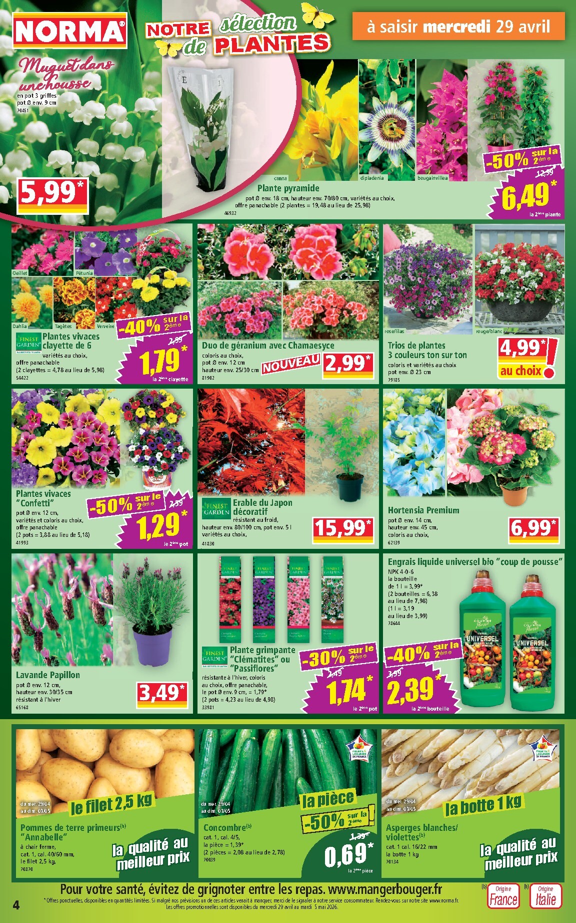 norma - Flyer NORMA pour la semaine prochaine du du mercredi 29/04/2026 au du mardi 05/05/2026 - page: 4