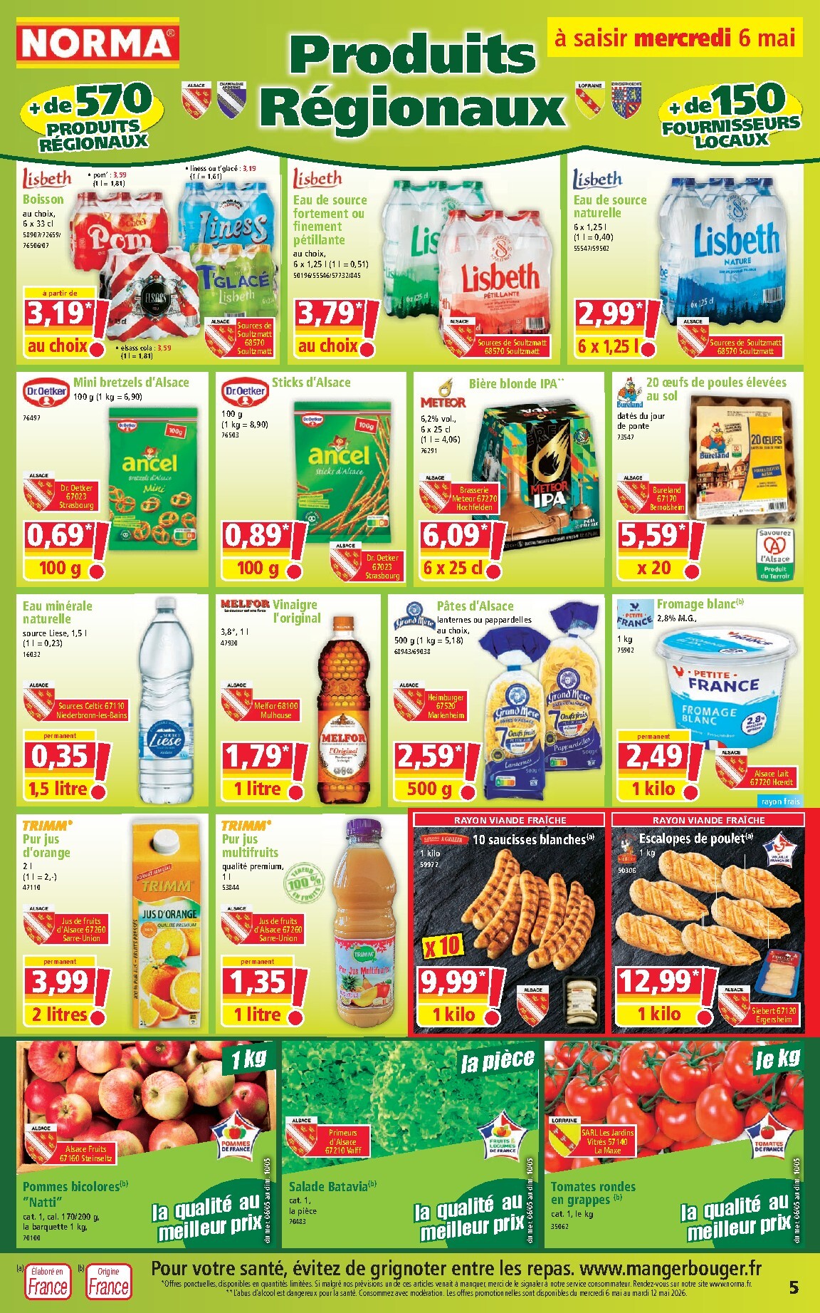 norma - Current NORMA leaflet valid from de jeudi 30/04/2026 to du mercredi 06/05/2026 - page: 5