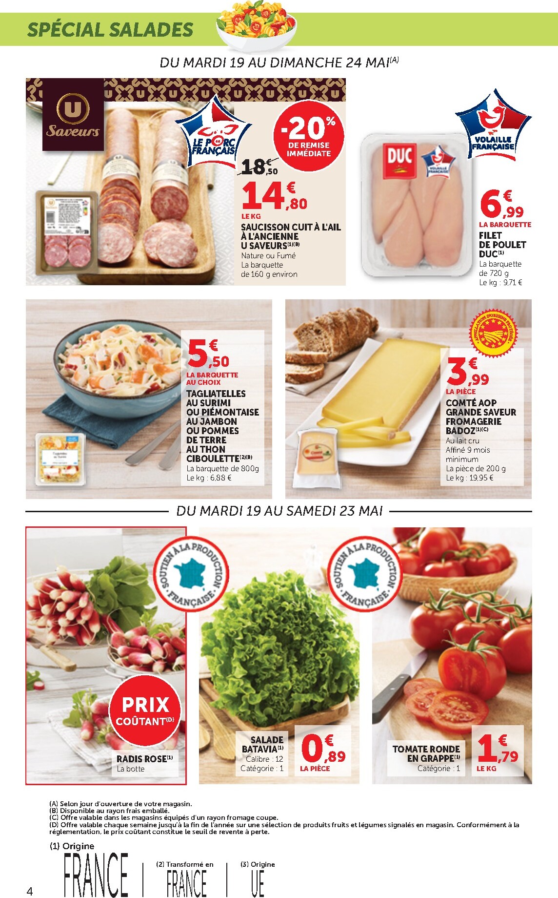 bi1 - Current Bi1 - Supermarché, Maxi Marché leaflet valid from du mardi 19/05/2026 to du dimanche 31/05/2026 - page: 4
