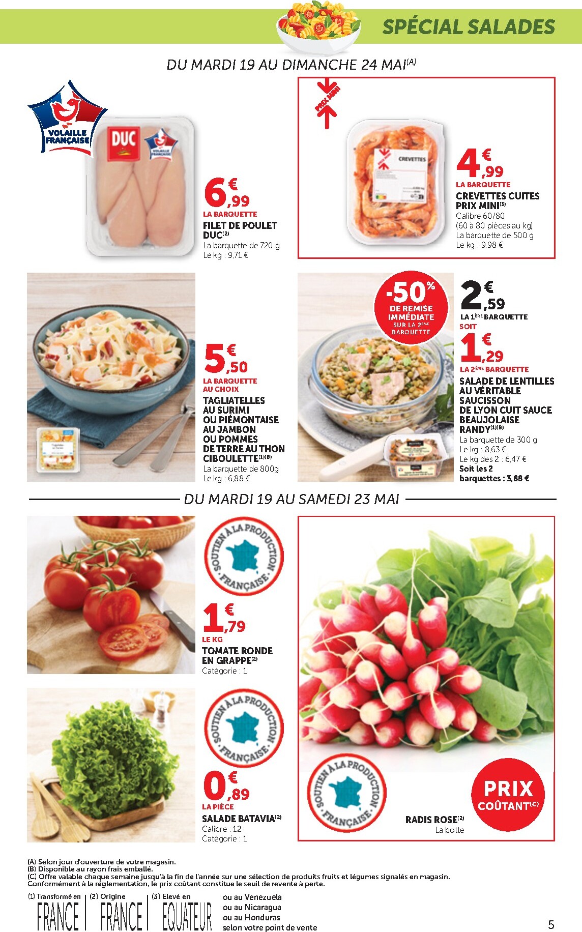 bi1 - Current Bi1 - Supermarché leaflet valid from du mardi 19/05/2026 to du dimanche 31/05/2026 - page: 5