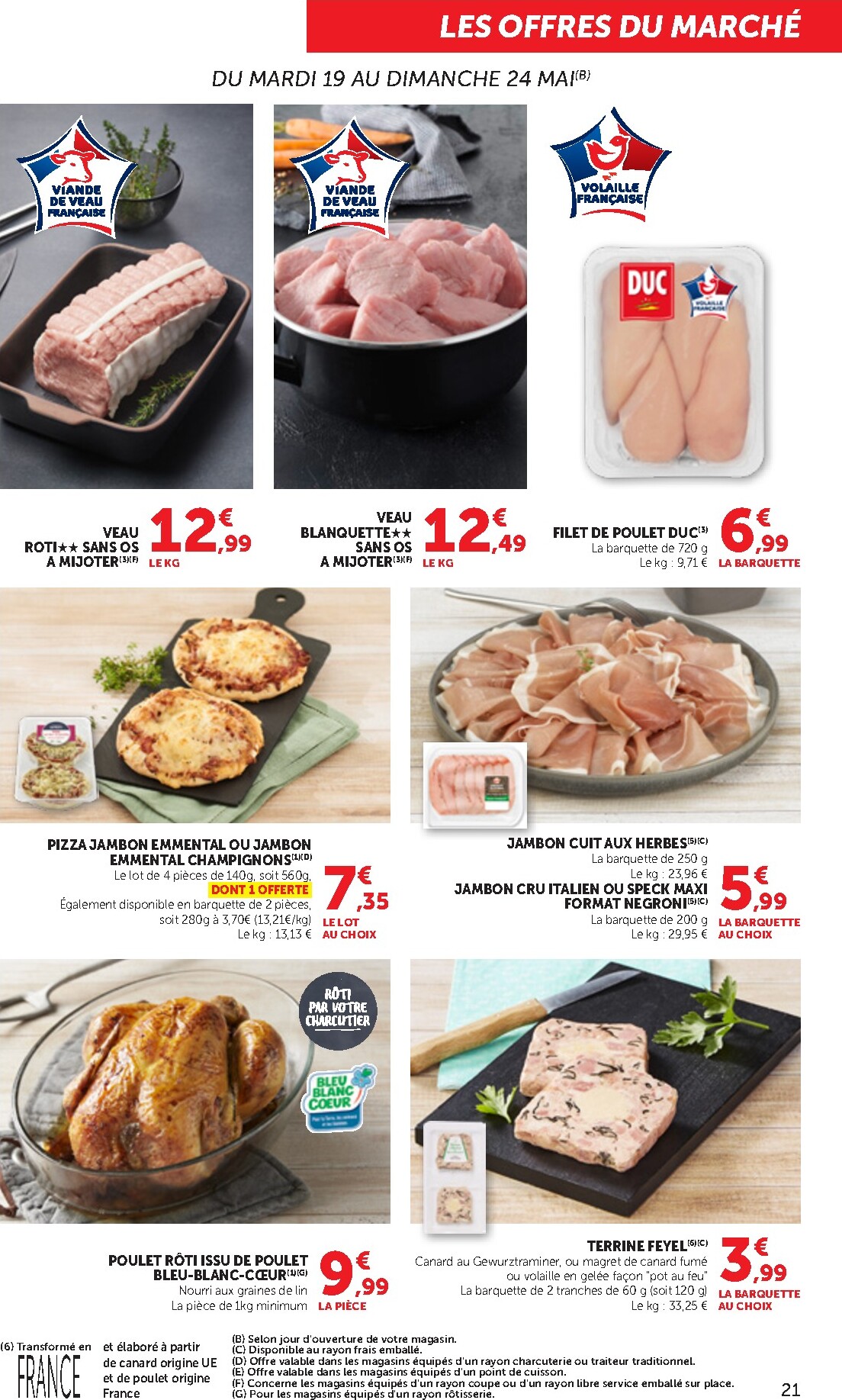 bi1 - Current Bi1 Supermarché leaflet valid from du mardi 19/05/2026 to du dimanche 31/05/2026 - page: 21