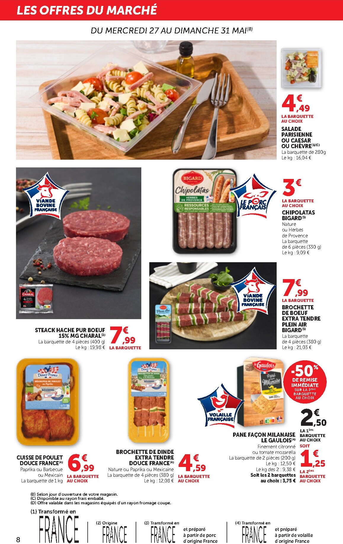 bi1 - Current Bi1 - Supermarché, Maxi Marché leaflet valid from du mercredi 27/05/2026 to du dimanche 07/06/2026 - page: 8