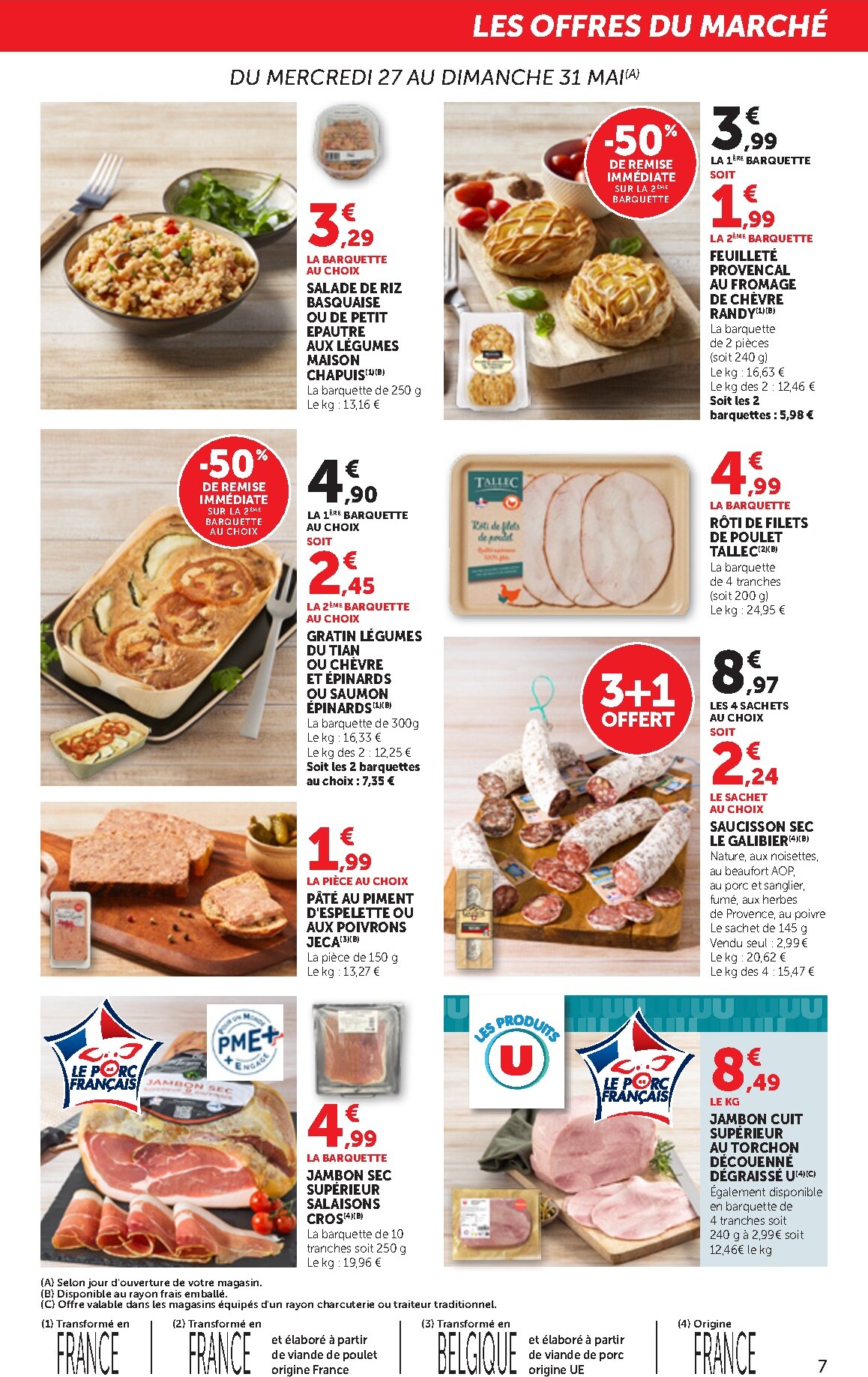 bi1 - Current Bi1 - Supermarché, Maxi Marché leaflet valid from du mercredi 27/05/2026 to du dimanche 07/06/2026 - page: 7