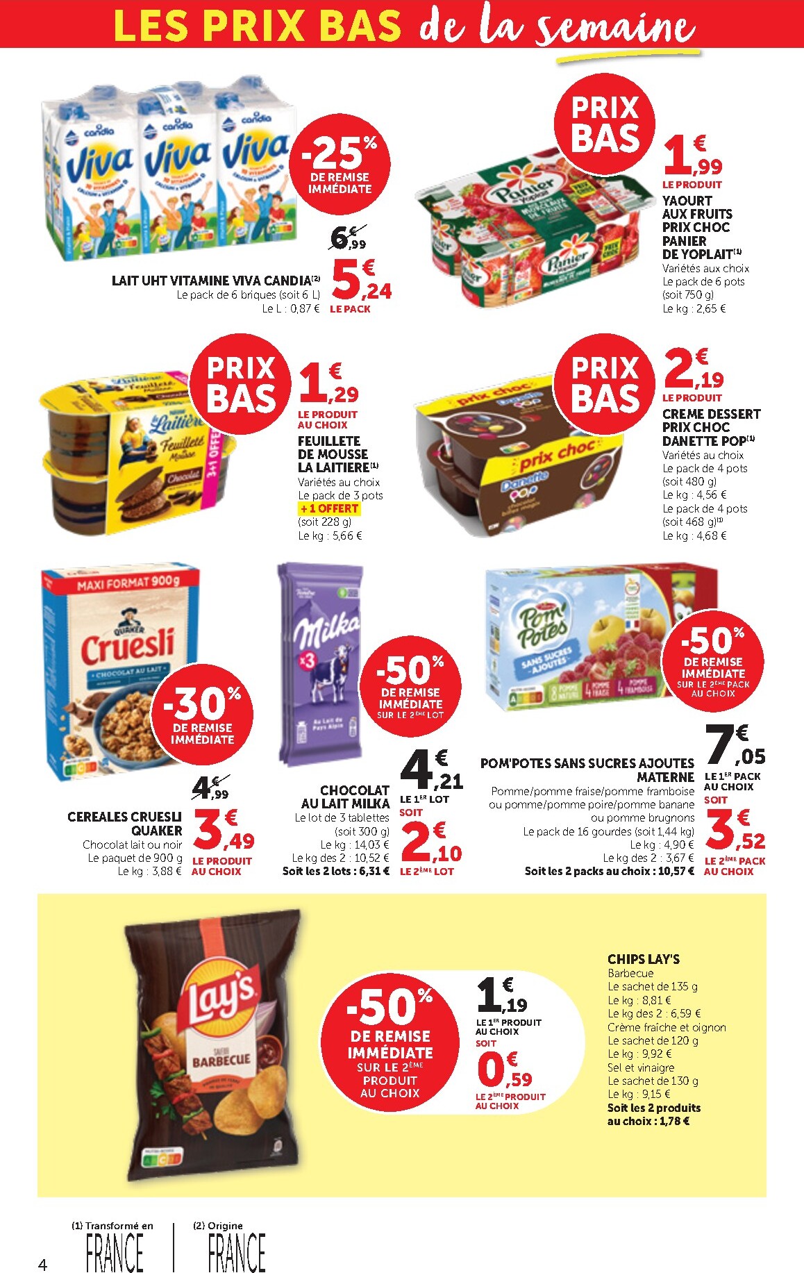 bi1 - Current Bi1 - Supermarché, Maxi Marché leaflet valid from du mercredi 27/05/2026 to du dimanche 07/06/2026 - page: 4