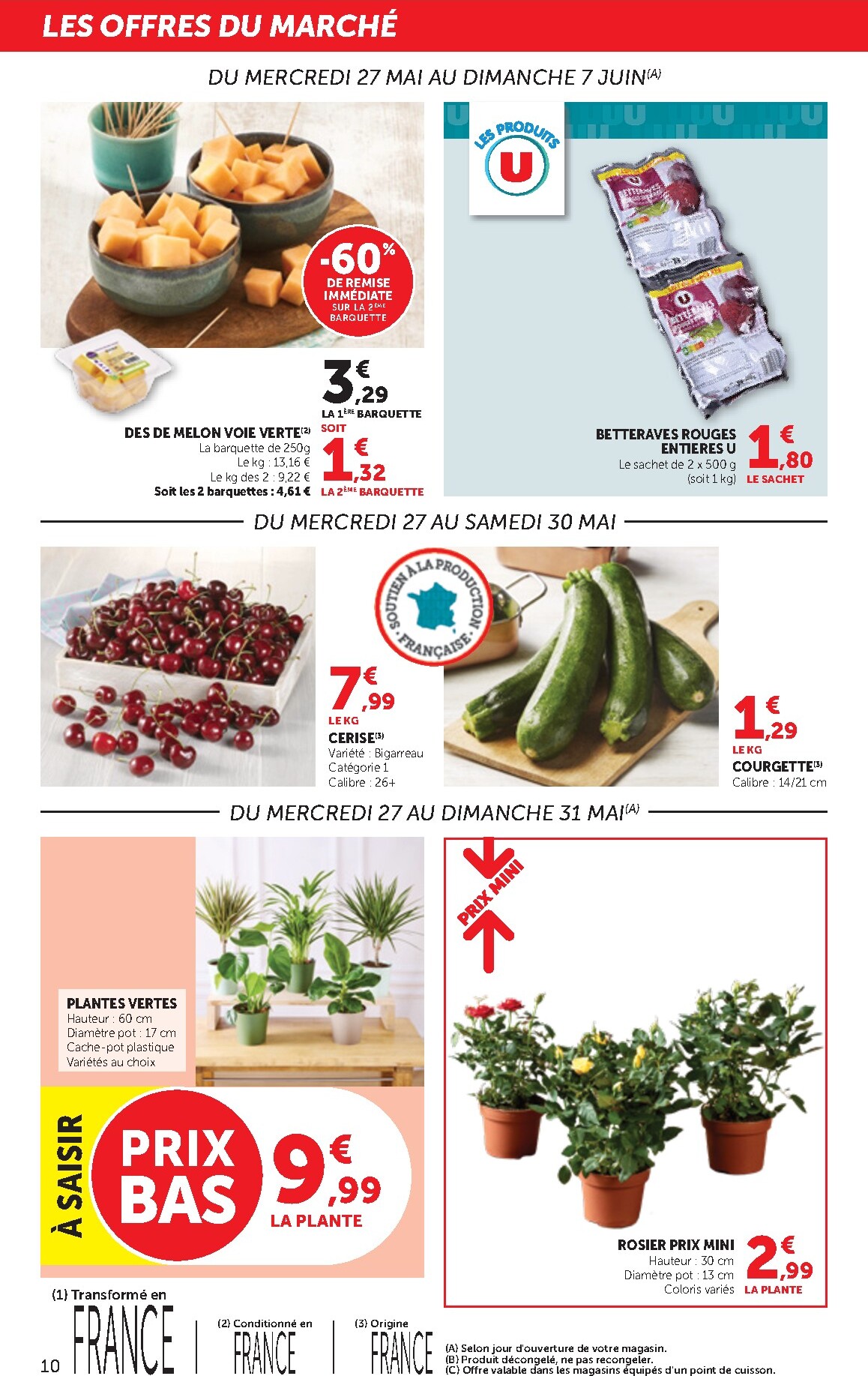 bi1 - Current Bi1 - Supermarché, Maxi Marché leaflet valid from du mercredi 27/05/2026 to du dimanche 07/06/2026 - page: 10