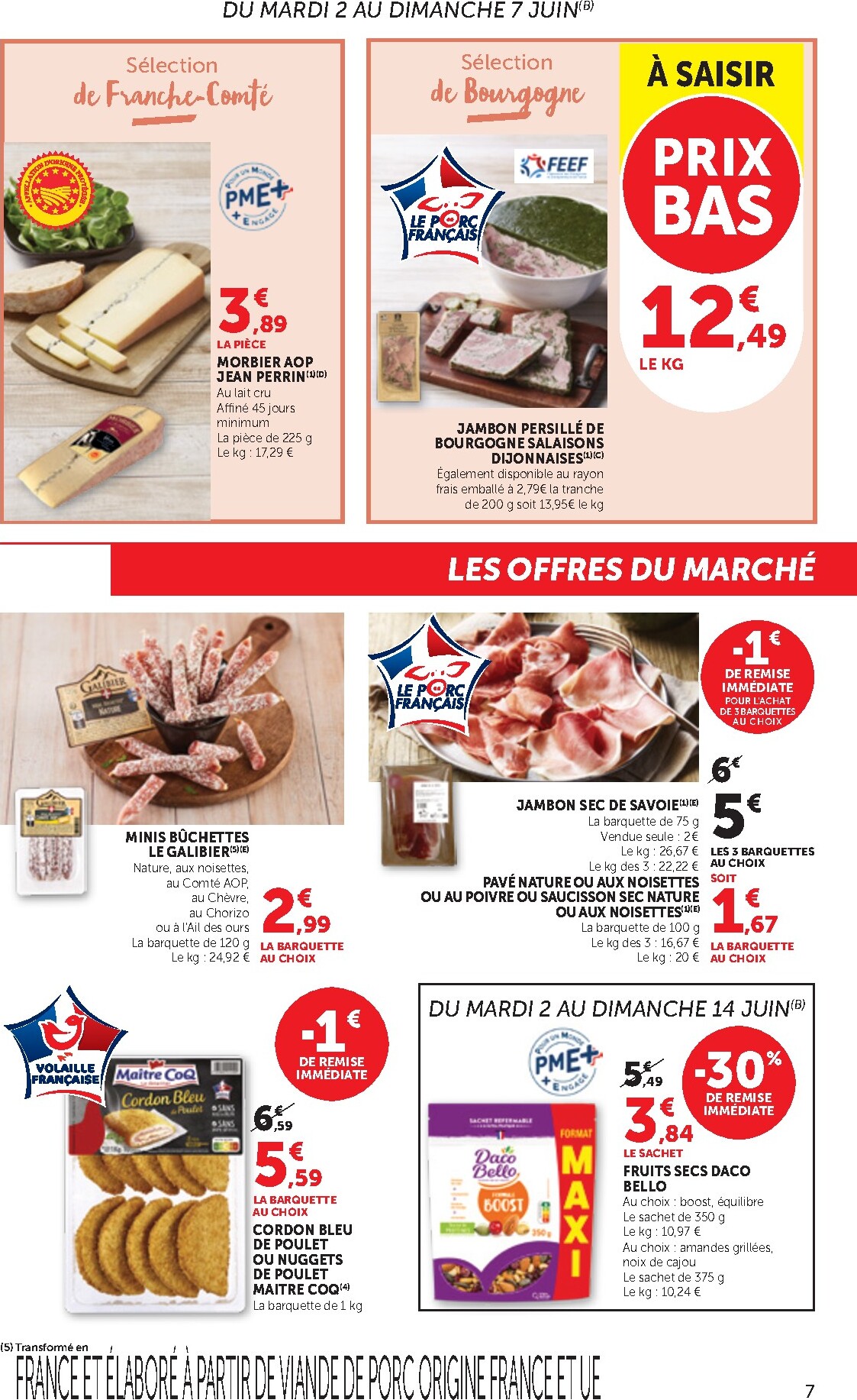 bi1 - Current Bi1 - Supermarché leaflet valid from du mardi 02/06/2026 to du dimanche 14/06/2026 - page: 7