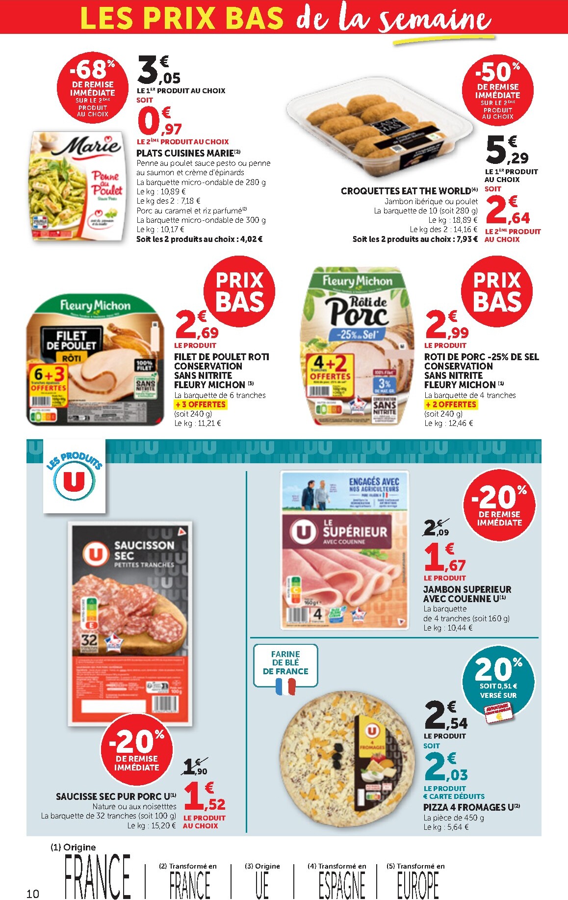 bi1 - Current Bi1 - Supermarché leaflet valid from du mardi 02/06/2026 to du dimanche 14/06/2026 - page: 10