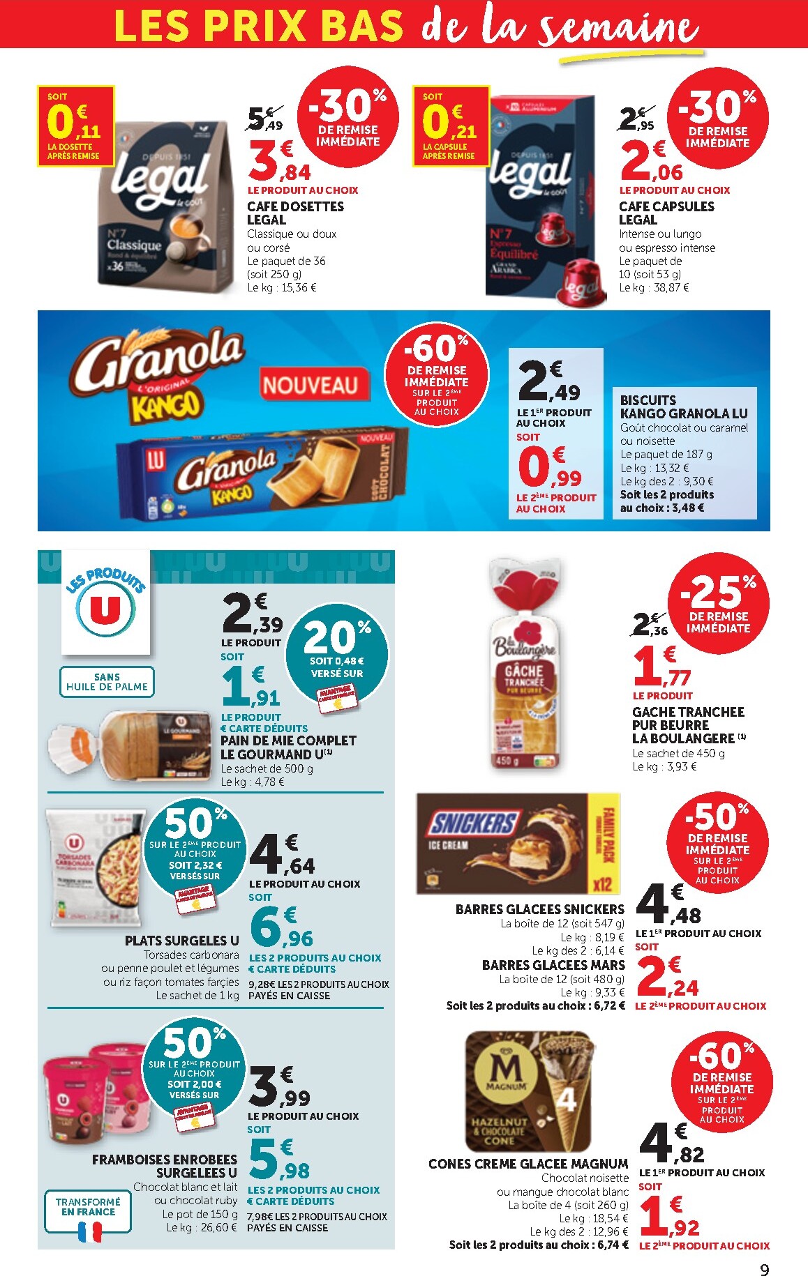 bi1 - Current Bi1 - Supermarché, Maxi Marché leaflet valid from du mardi 02/06/2026 to du dimanche 14/06/2026 - page: 9