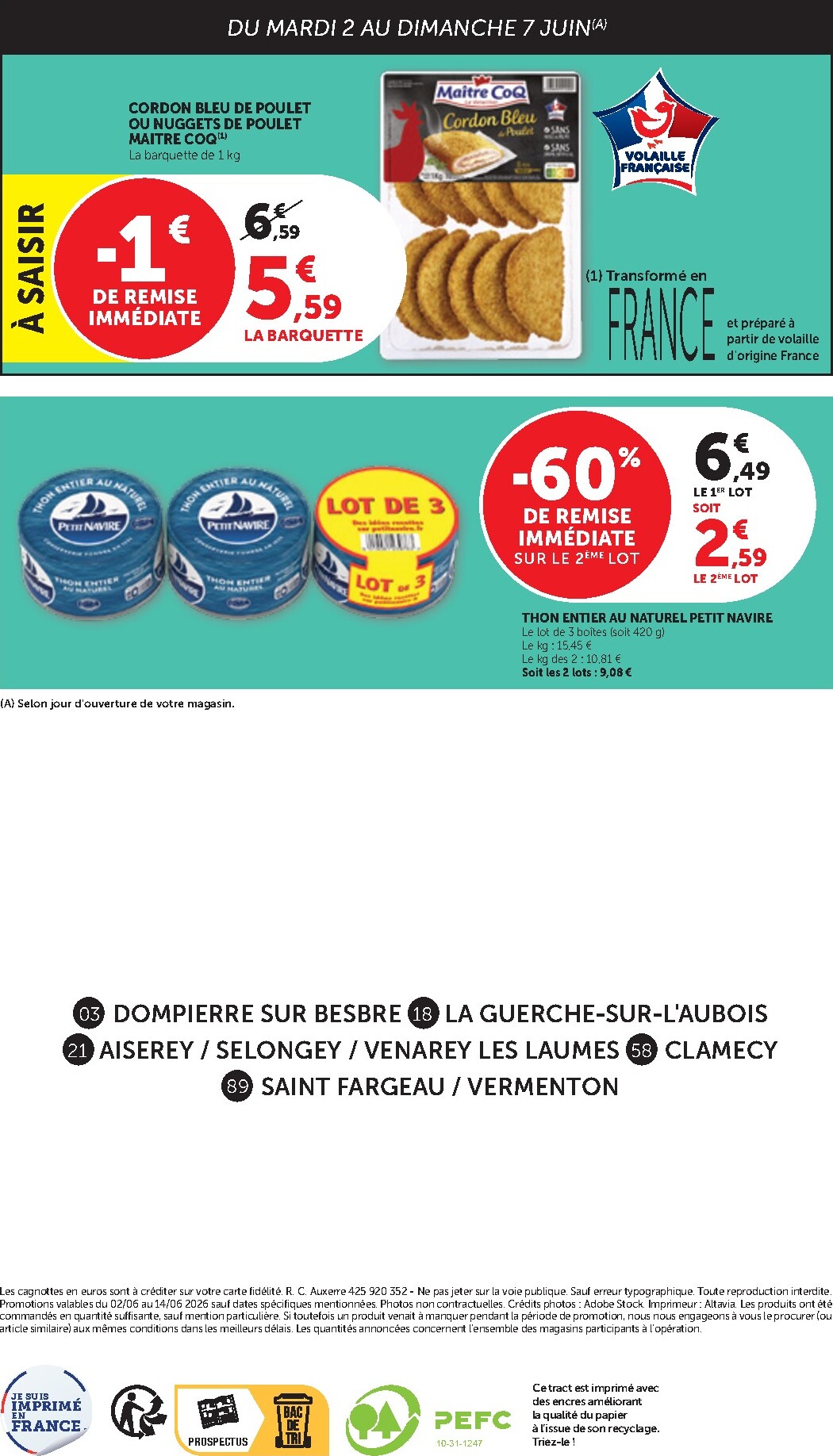 bi1 - Current Bi1 Supermarché leaflet valid from du mardi 02/06/2026 to du dimanche 14/06/2026 - page: 32
