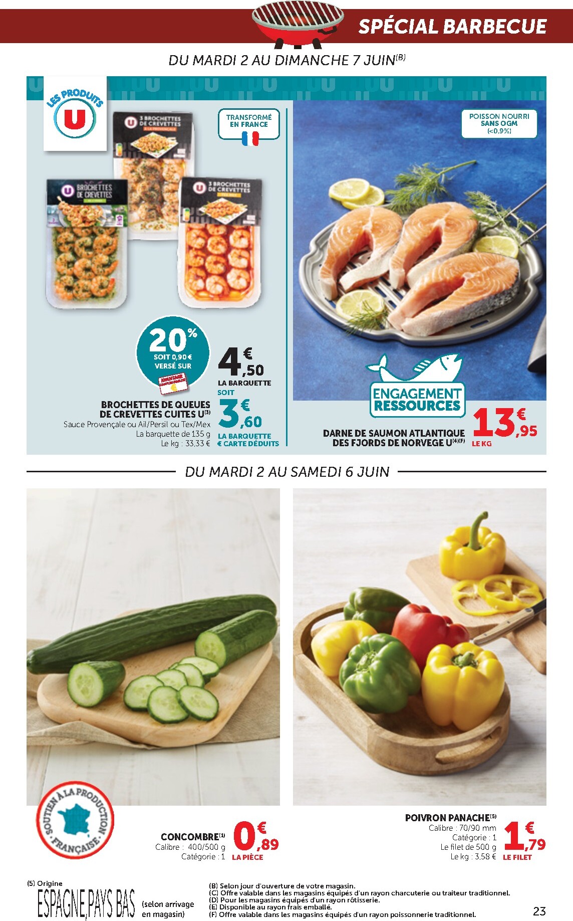 bi1 - Current Bi1 Supermarché leaflet valid from du mardi 02/06/2026 to du dimanche 14/06/2026 - page: 23