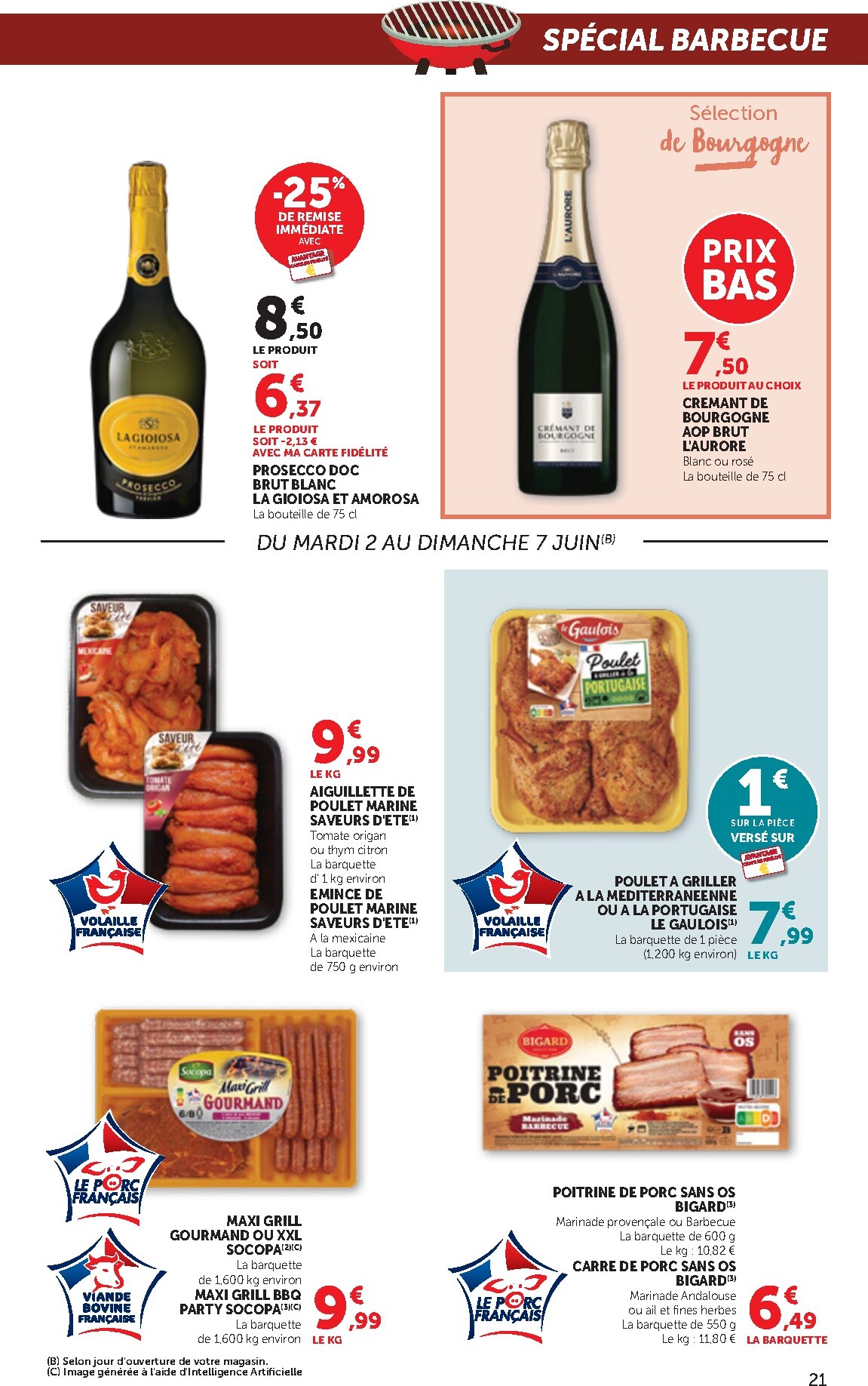bi1 - Current Bi1 Supermarché leaflet valid from du mardi 02/06/2026 to du dimanche 14/06/2026 - page: 21