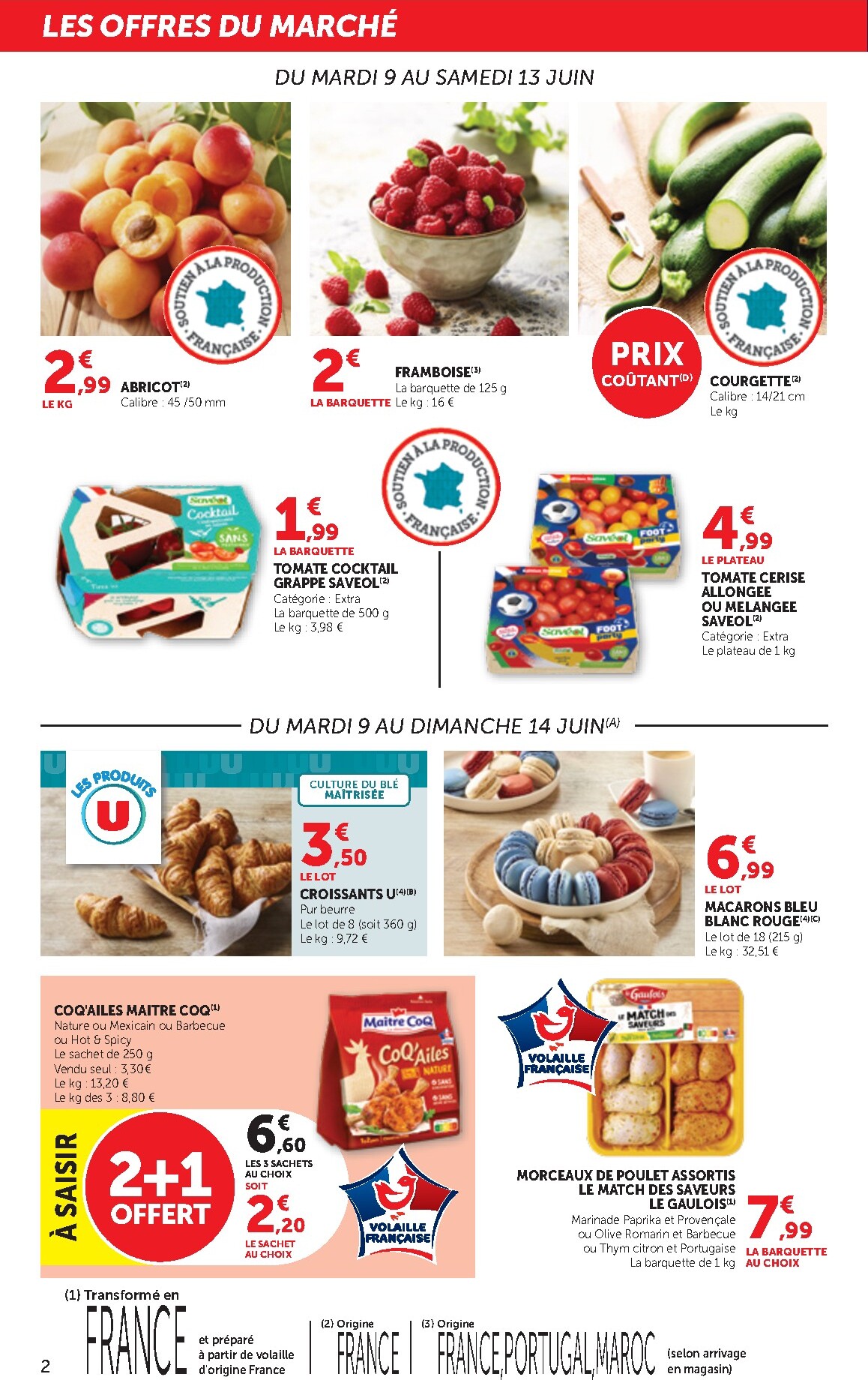 bi1 - Current Bi1 - Supermarché, Maxi Marché leaflet valid from du mardi 09/06/2026 to du dimanche 21/06/2026 - page: 2