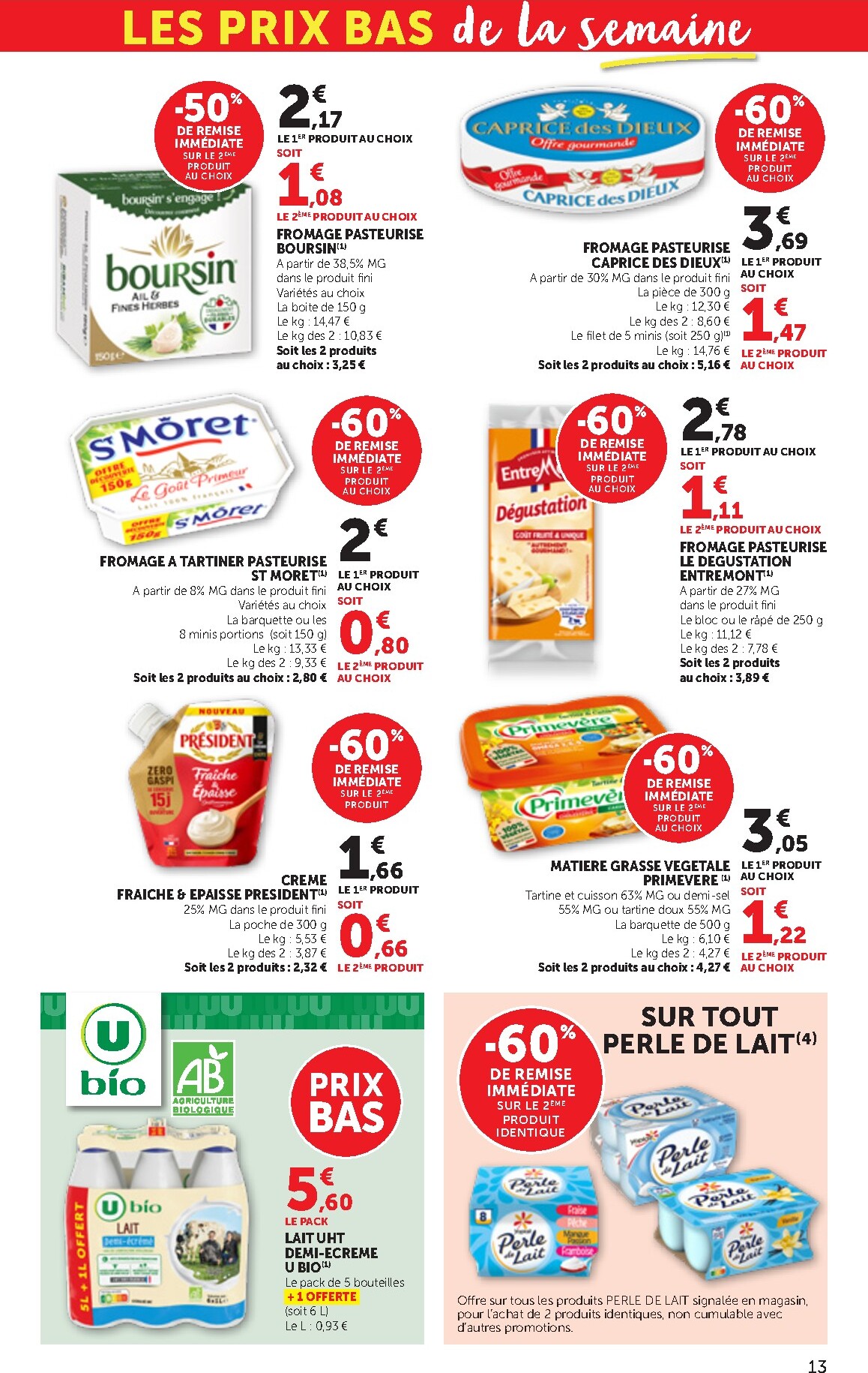 bi1 - Current Bi1 - Supermarché leaflet valid from du mardi 09/06/2026 to du dimanche 21/06/2026 - page: 13