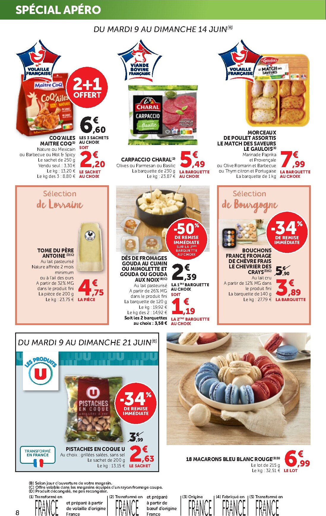 bi1 - Current Bi1 - Supermarché leaflet valid from du mardi 09/06/2026 to du dimanche 21/06/2026 - page: 8