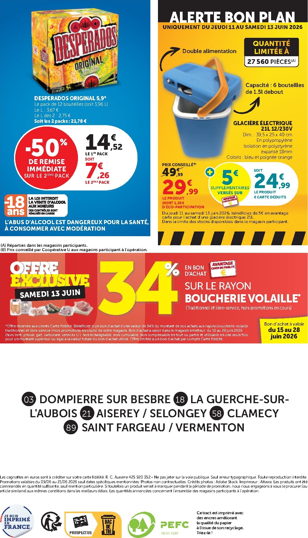 bi1 - Current Bi1 leaflet valid from du mardi 09/06/2026 to du dimanche 21/06/2026 - page: 28
