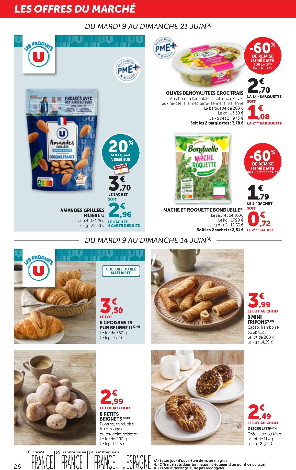 bi1 - Current Bi1 leaflet valid from du mardi 09/06/2026 to du dimanche 21/06/2026 - page: 26