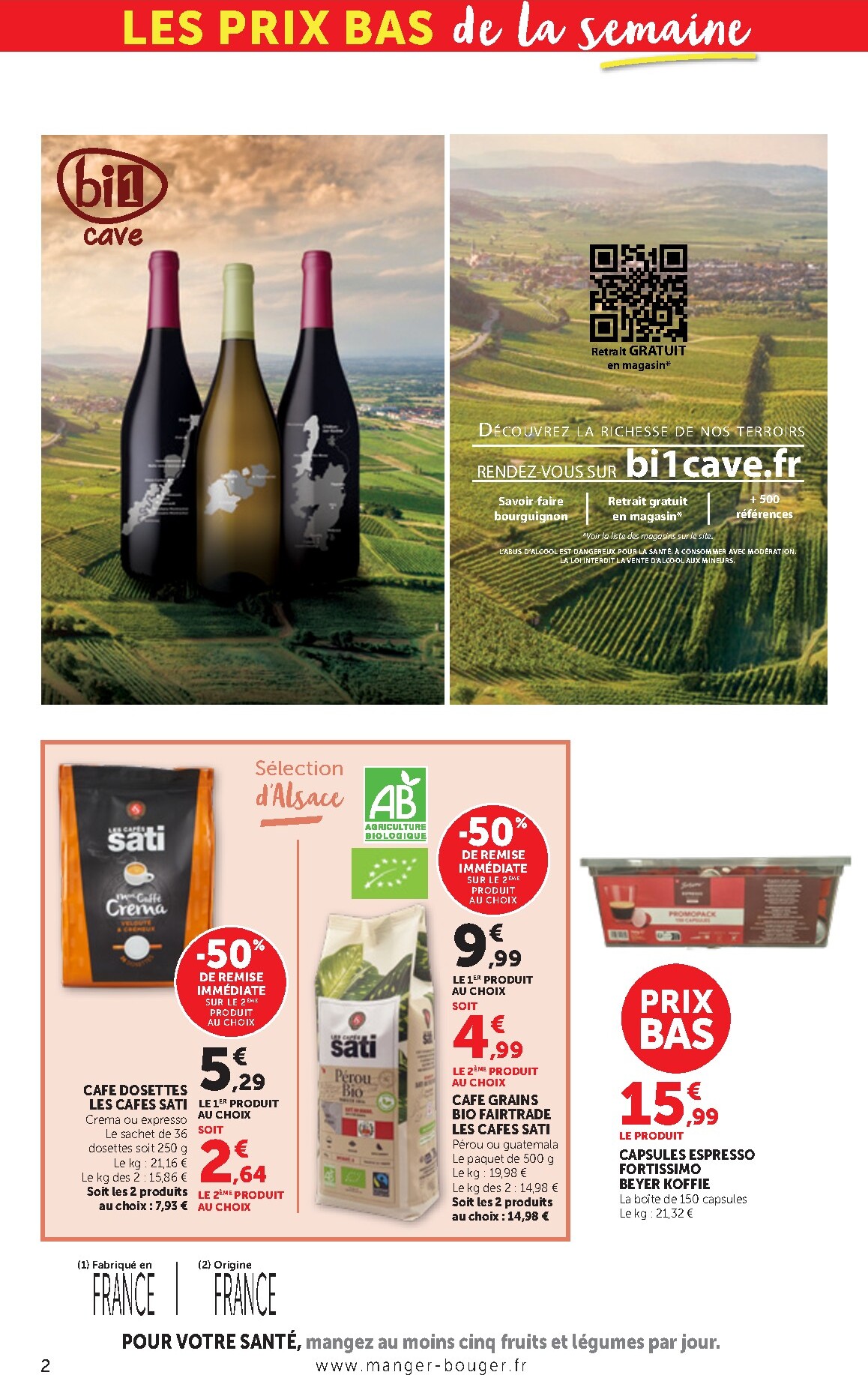 bi1 - Current Bi1 - Supermarché, Maxi Marché leaflet valid from du mardi 16/06/2026 to du dimanche 28/06/2026 - page: 2