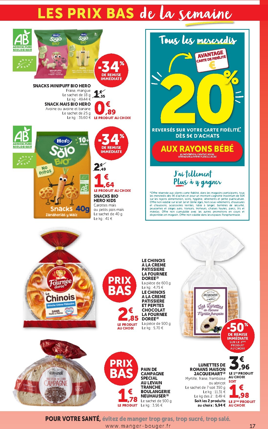 bi1 - Current Bi1 - Supermarché, Maxi Marché leaflet valid from du mardi 16/06/2026 to du dimanche 28/06/2026 - page: 17