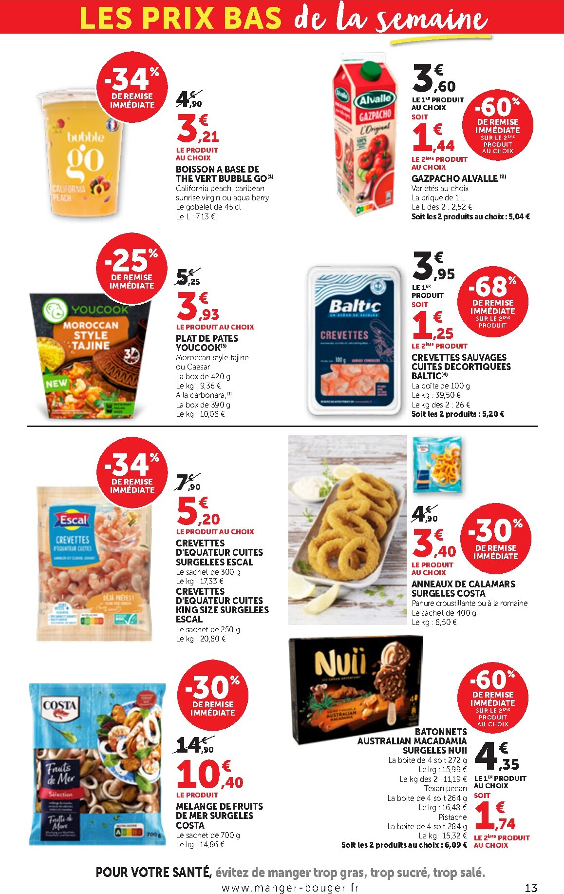bi1 - Current Bi1 - Supermarché leaflet valid from du mardi 07/07/2026 to du dimanche 12/07/2026 - page: 13