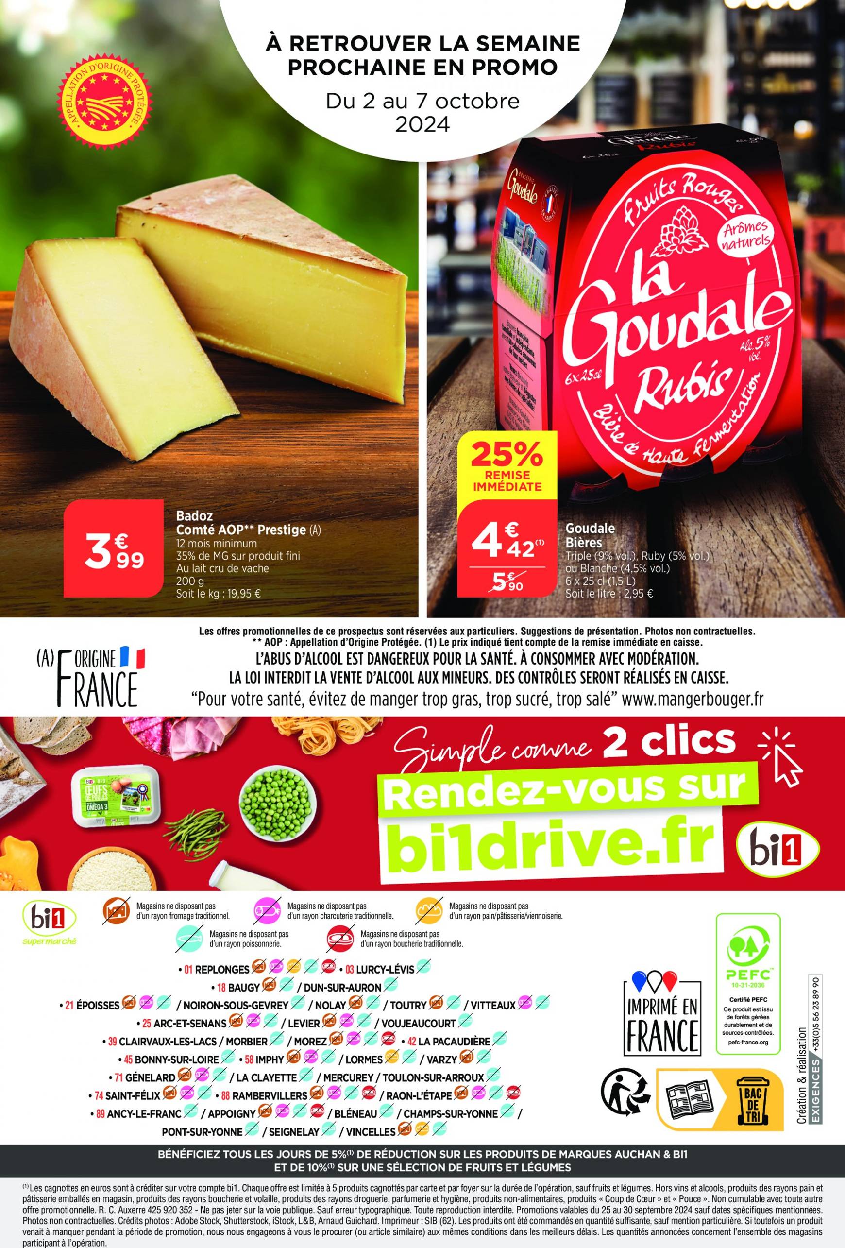 bi1 - Catalogue Bi1 - Des Filets valable dès 25.09. - 30.09. - page: 16