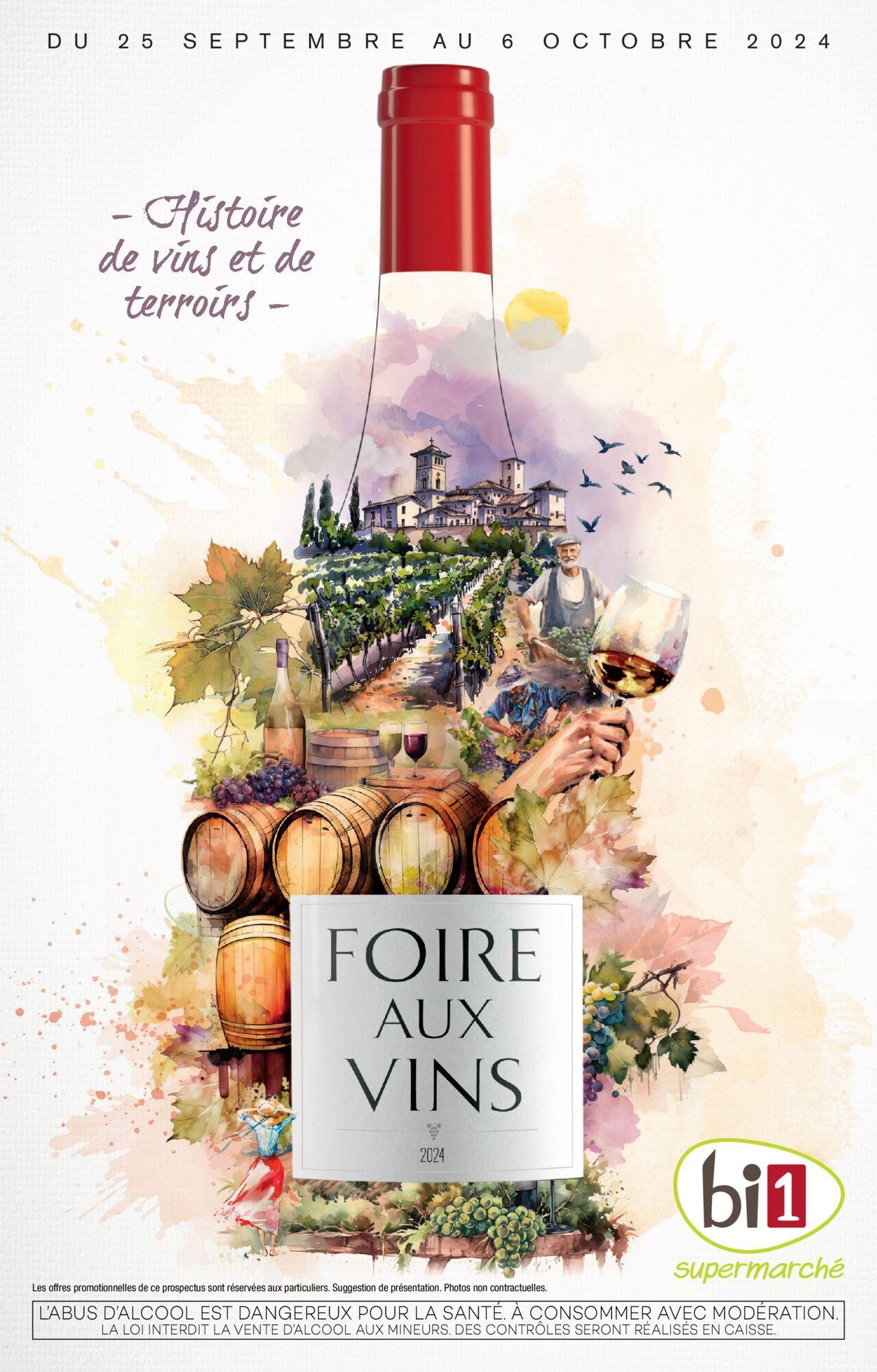 bi1 - bi1 Foire aux Vins à partir du 25/09/2024 - 06/10/2024