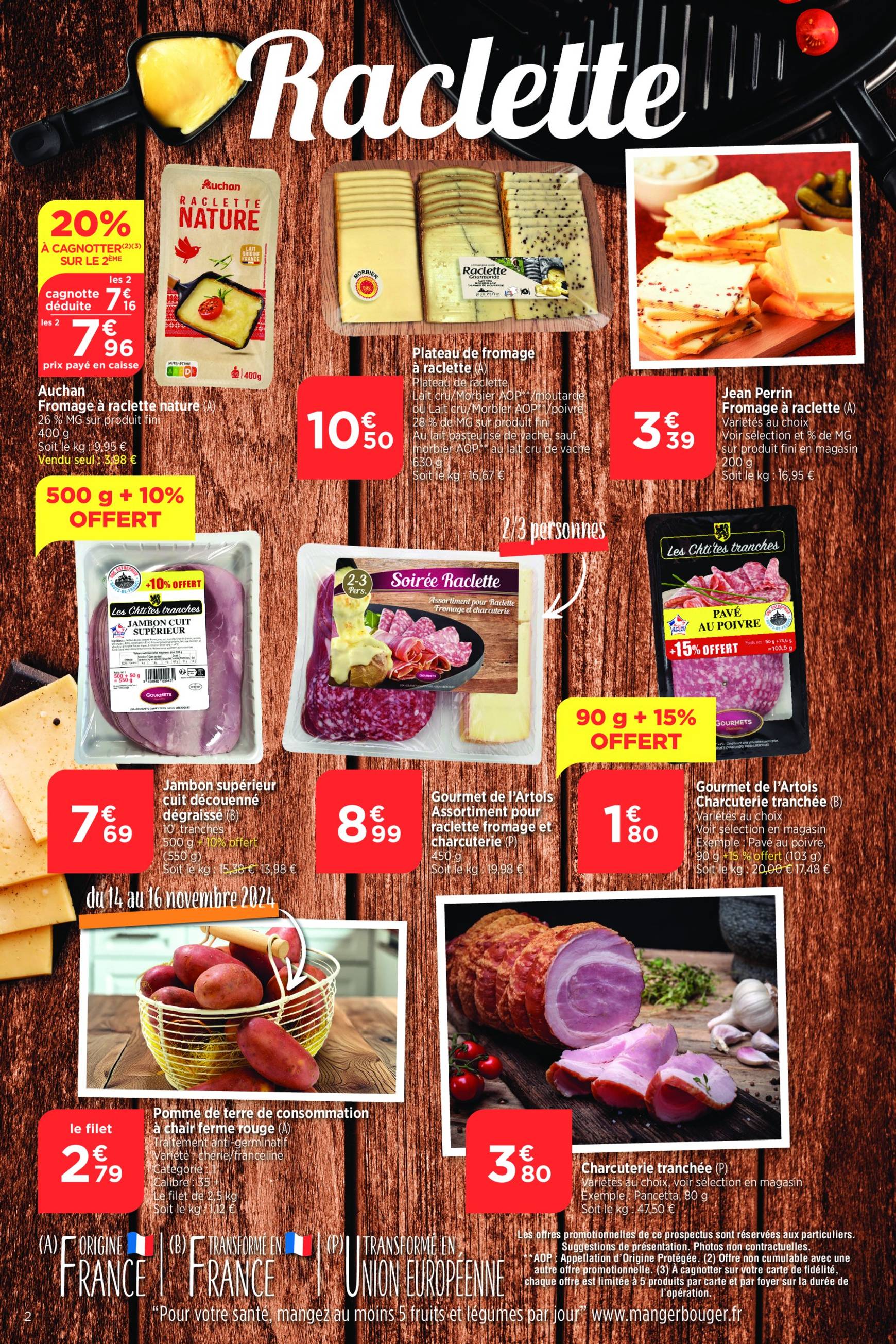 bi1 - Catalogue Bi1 - Tous Fondus de Raclette valable dès 13.11. - 18.11. - page: 2