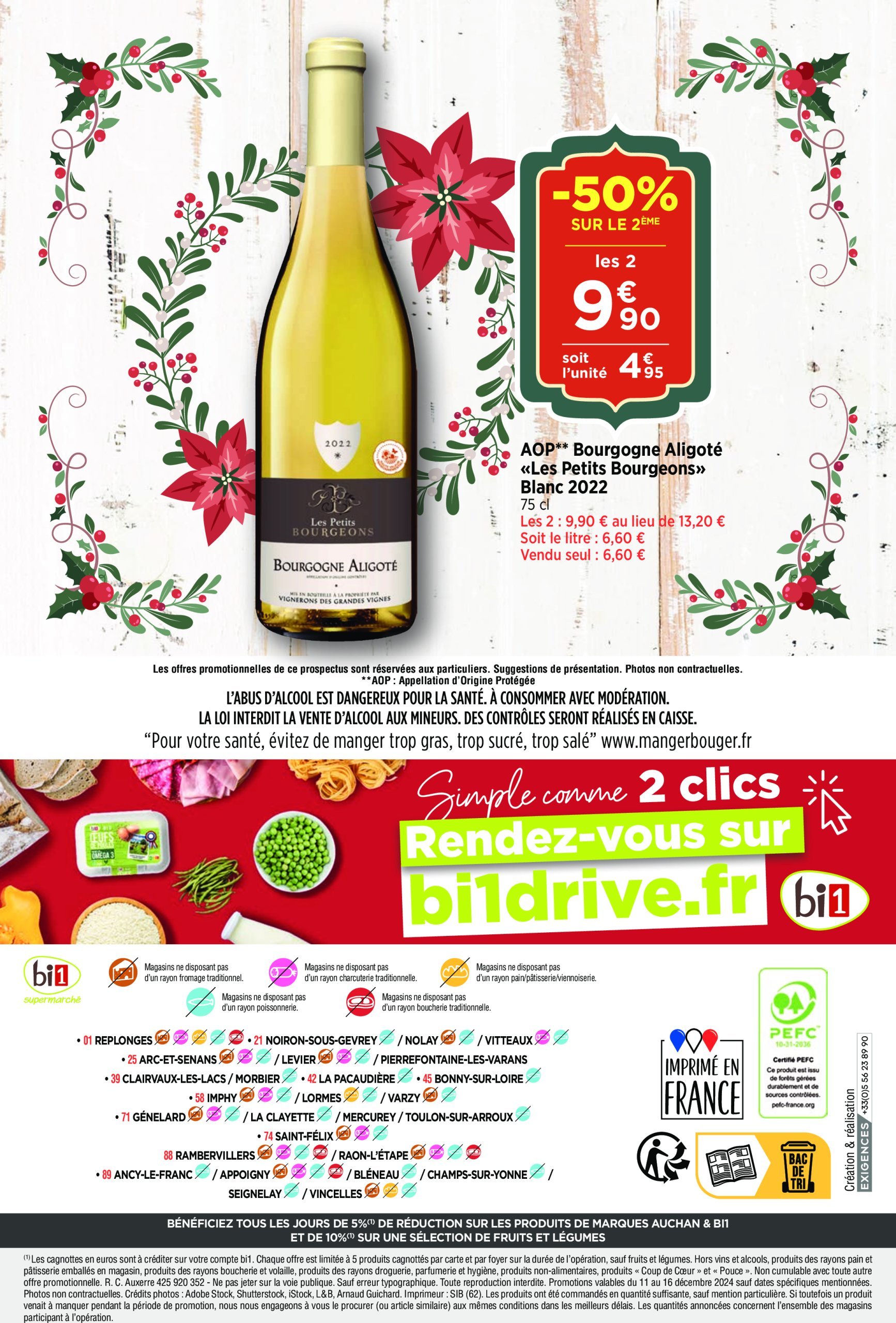 bi1 - Catalogue Bi1 - Vive les fêtes valable dès 11/12 - 16/12 - page: 20