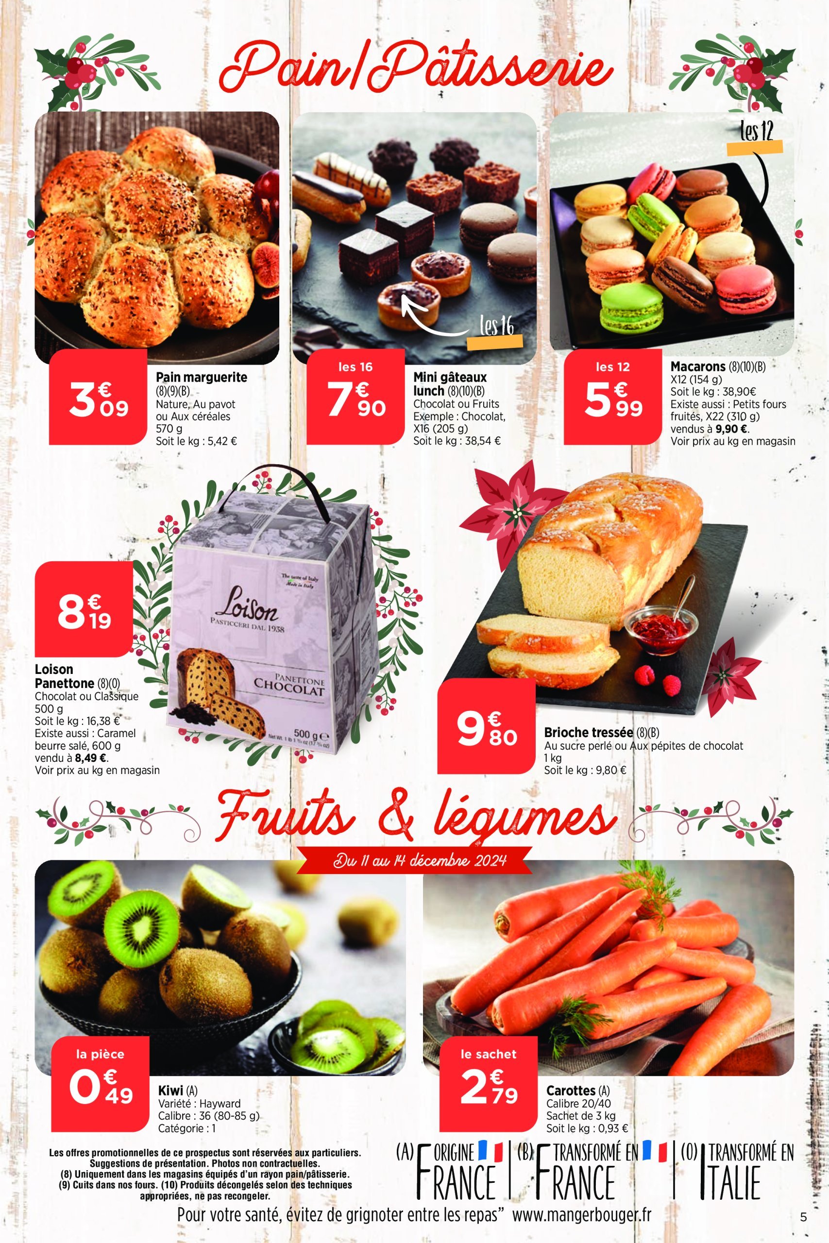 bi1 - Catalogue Bi1 - Vive les fêtes valable dès 11/12 - 16/12 - page: 5