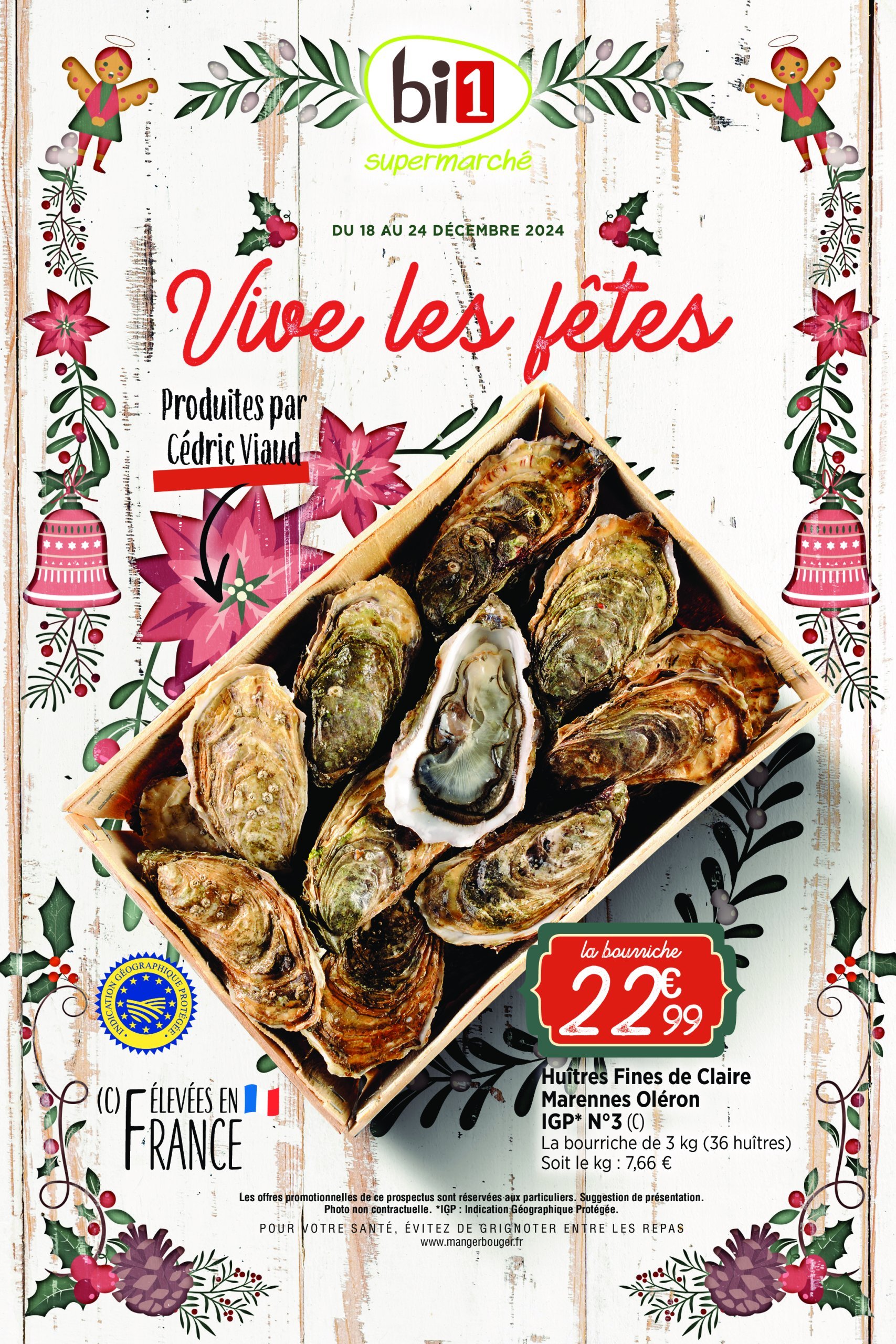 bi1 - Catalogue Bi1 - Vive les fêtes valable dès 18/12 - 24/12 - page: 1