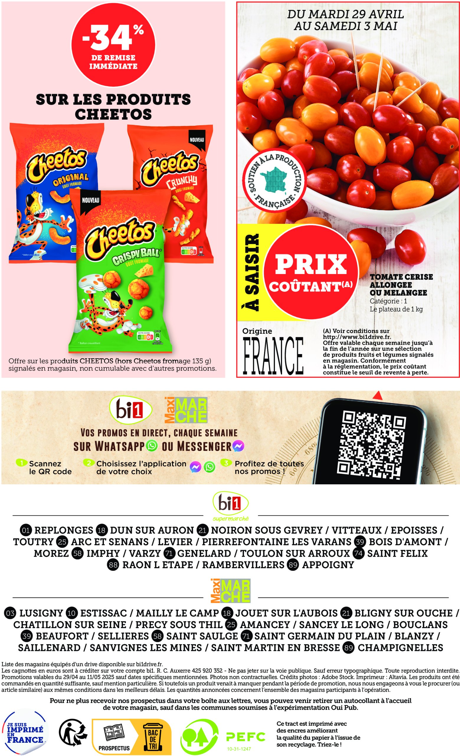 bi1 - Catalogue Bi1 valable dès 29/04 - 11/05 - page: 12